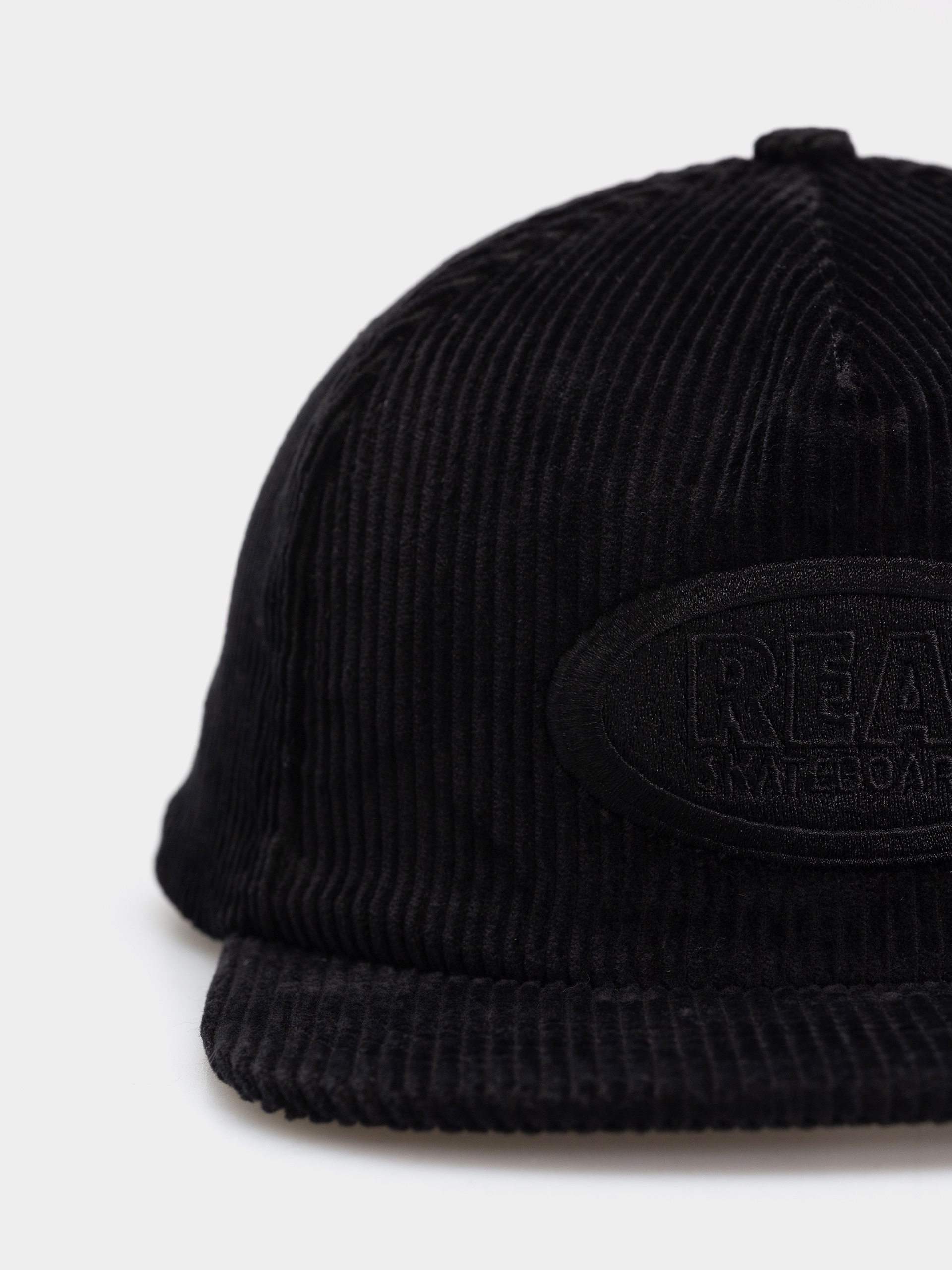 Kšiltovka  Real Oval (black/black)