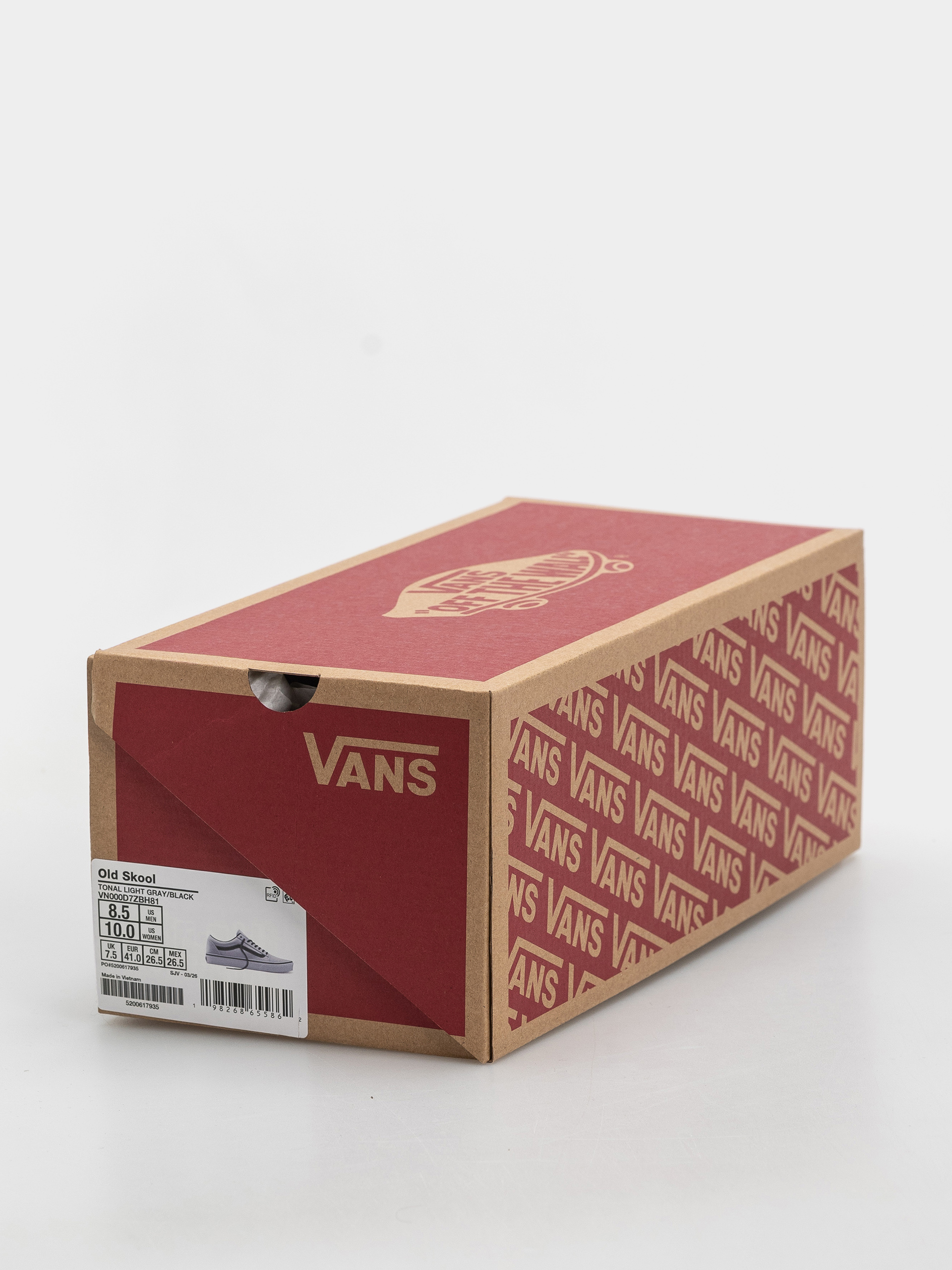 Boty Vans Old Skool (light gray/blac)