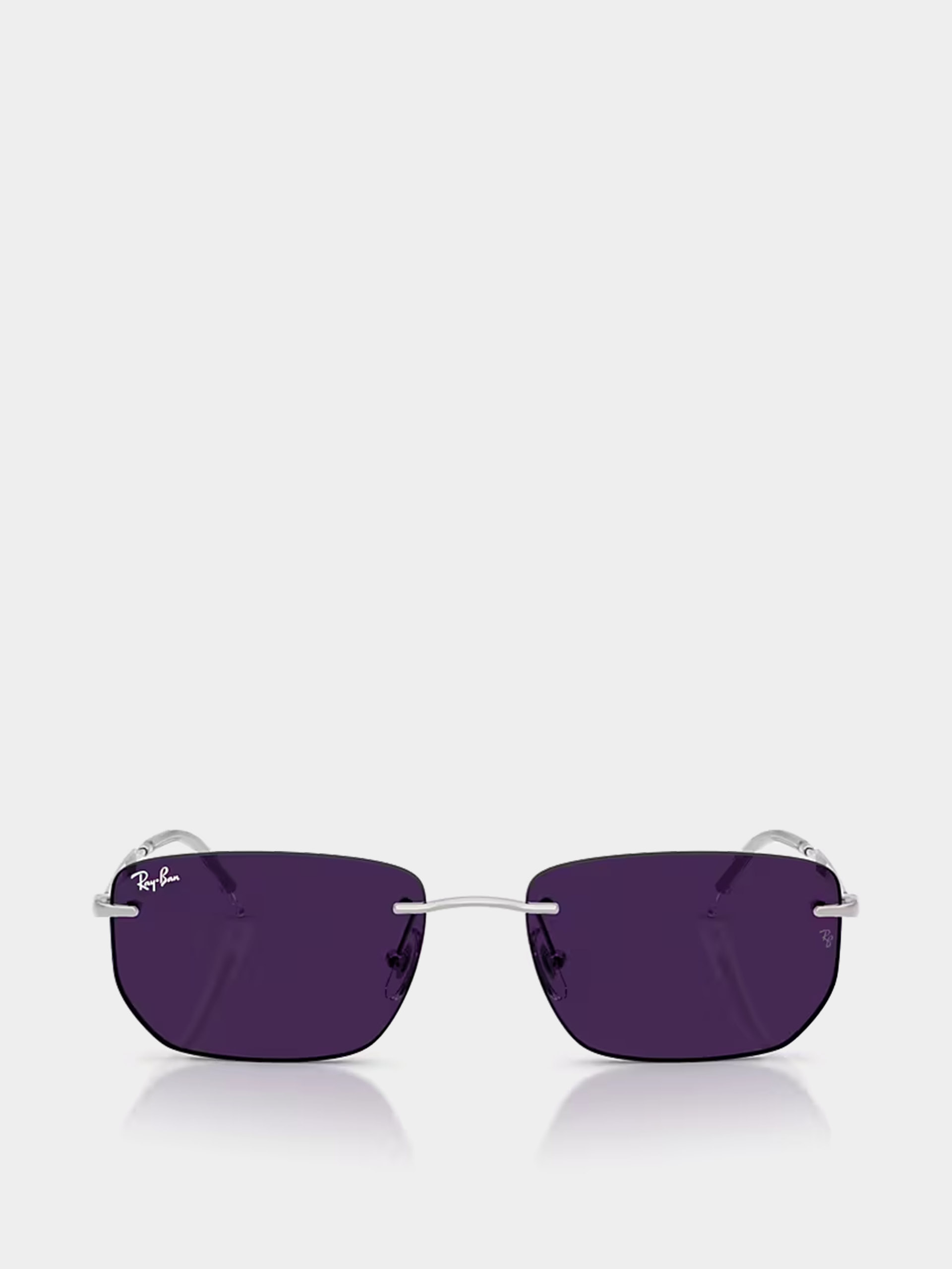 Sluneční brýle Ray-Ban Rb3768 Transitions Color Touch (polerowany srebrny/ametyst transitions)