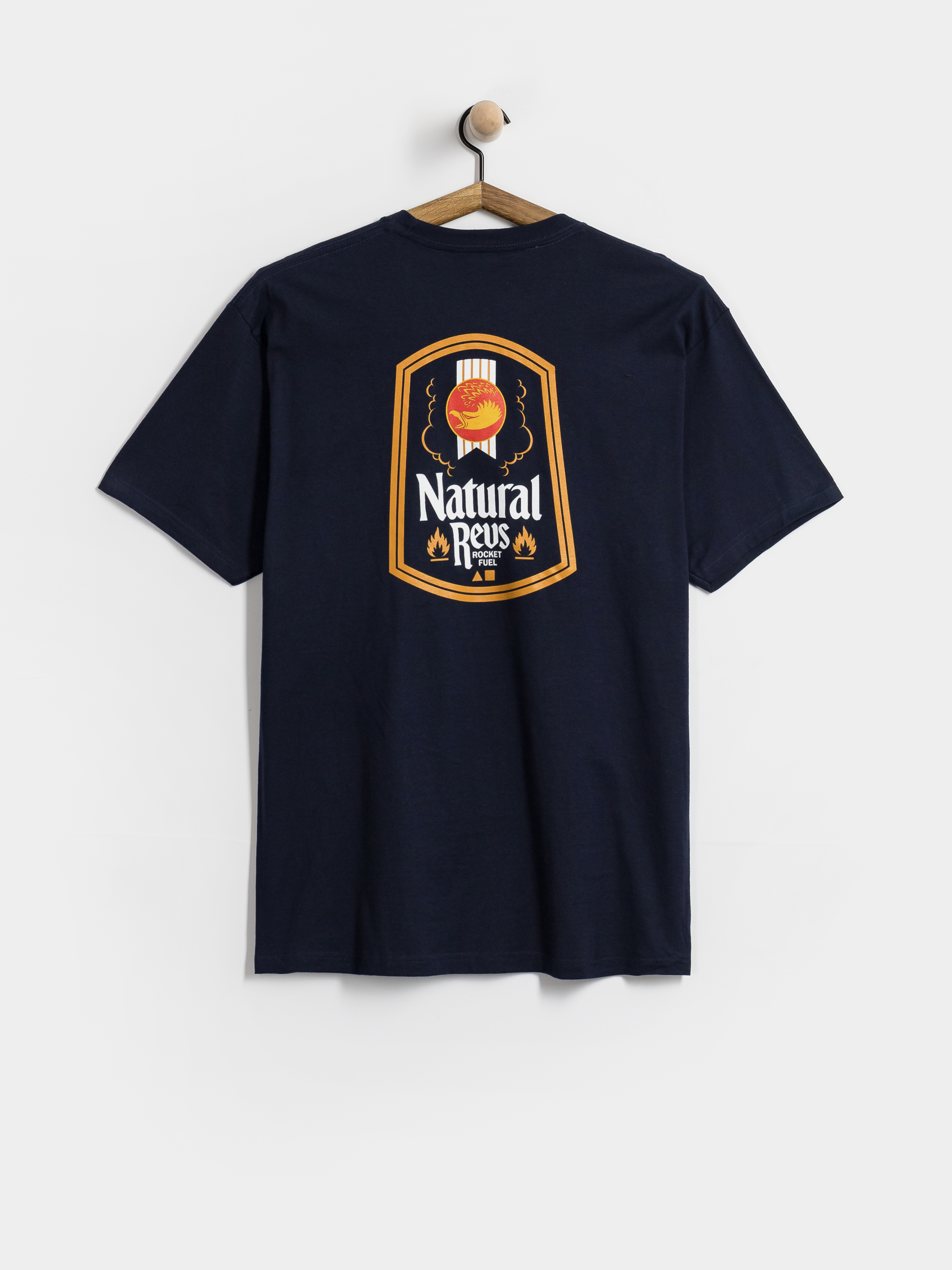 Tričko Antihero Natty Revs (navy w/multi color prints)
