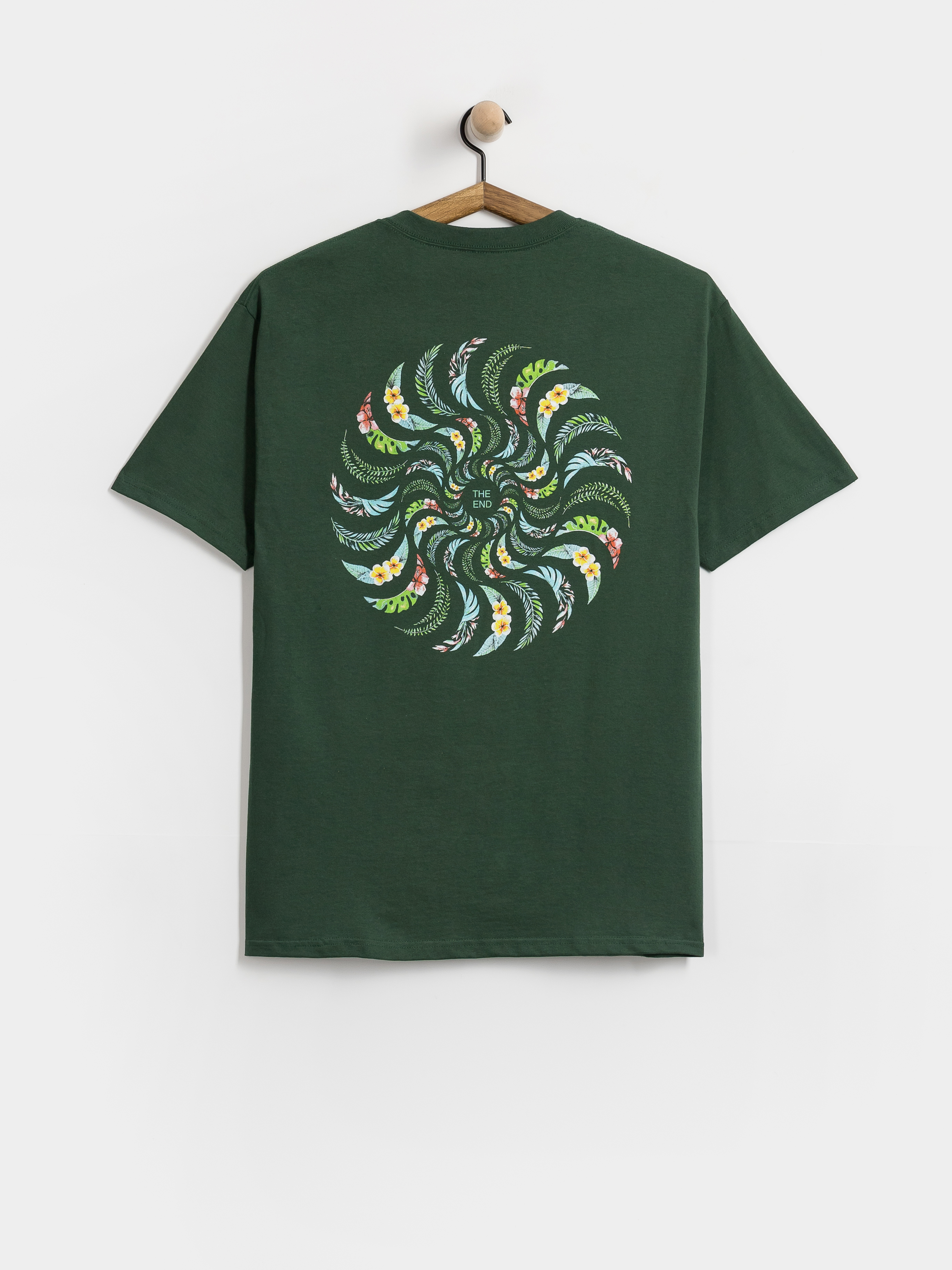 Tričko Spitfire Floral Classic Swirl (forest)
