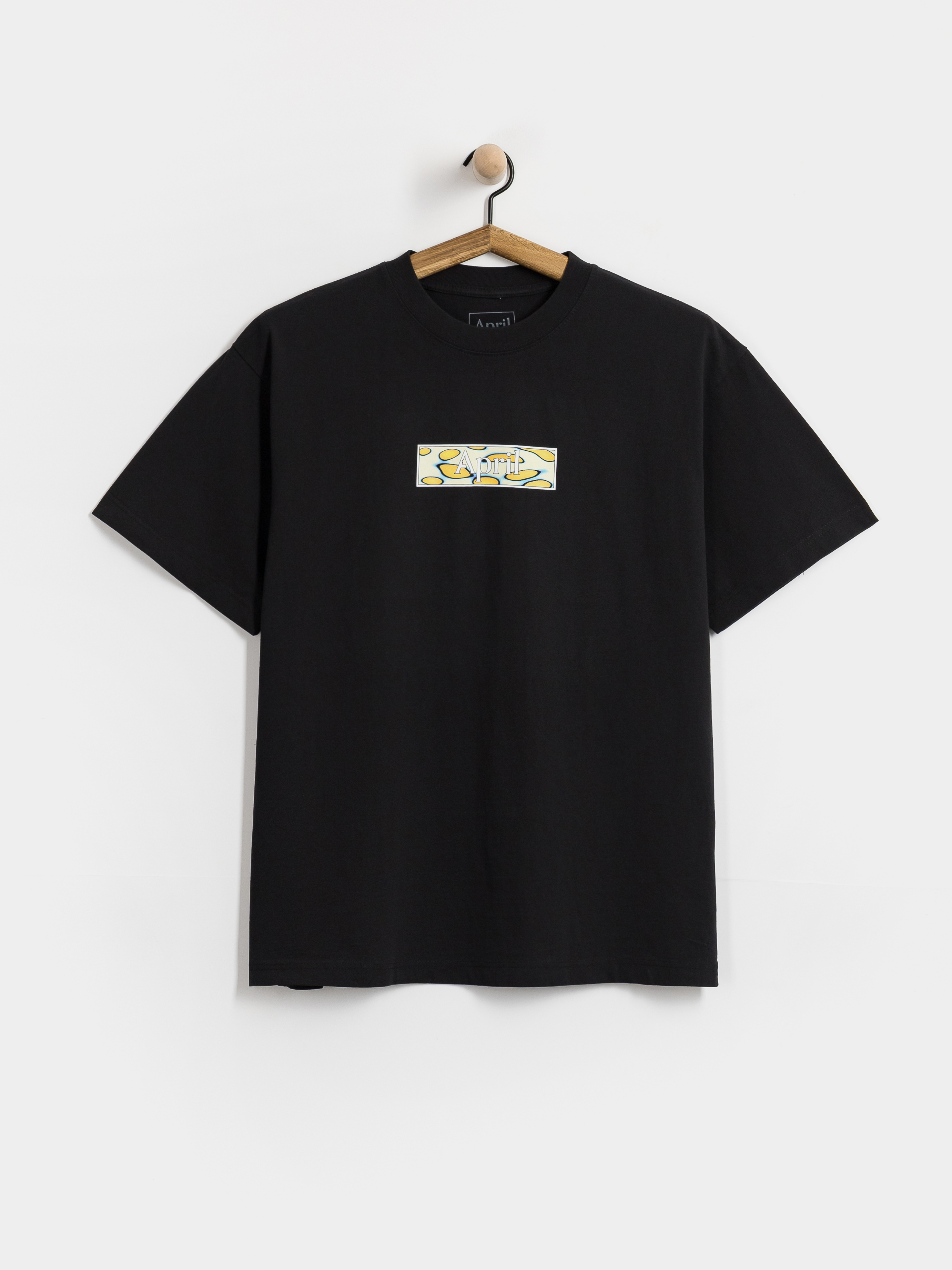 Tričko April Skateboards Cells (black)