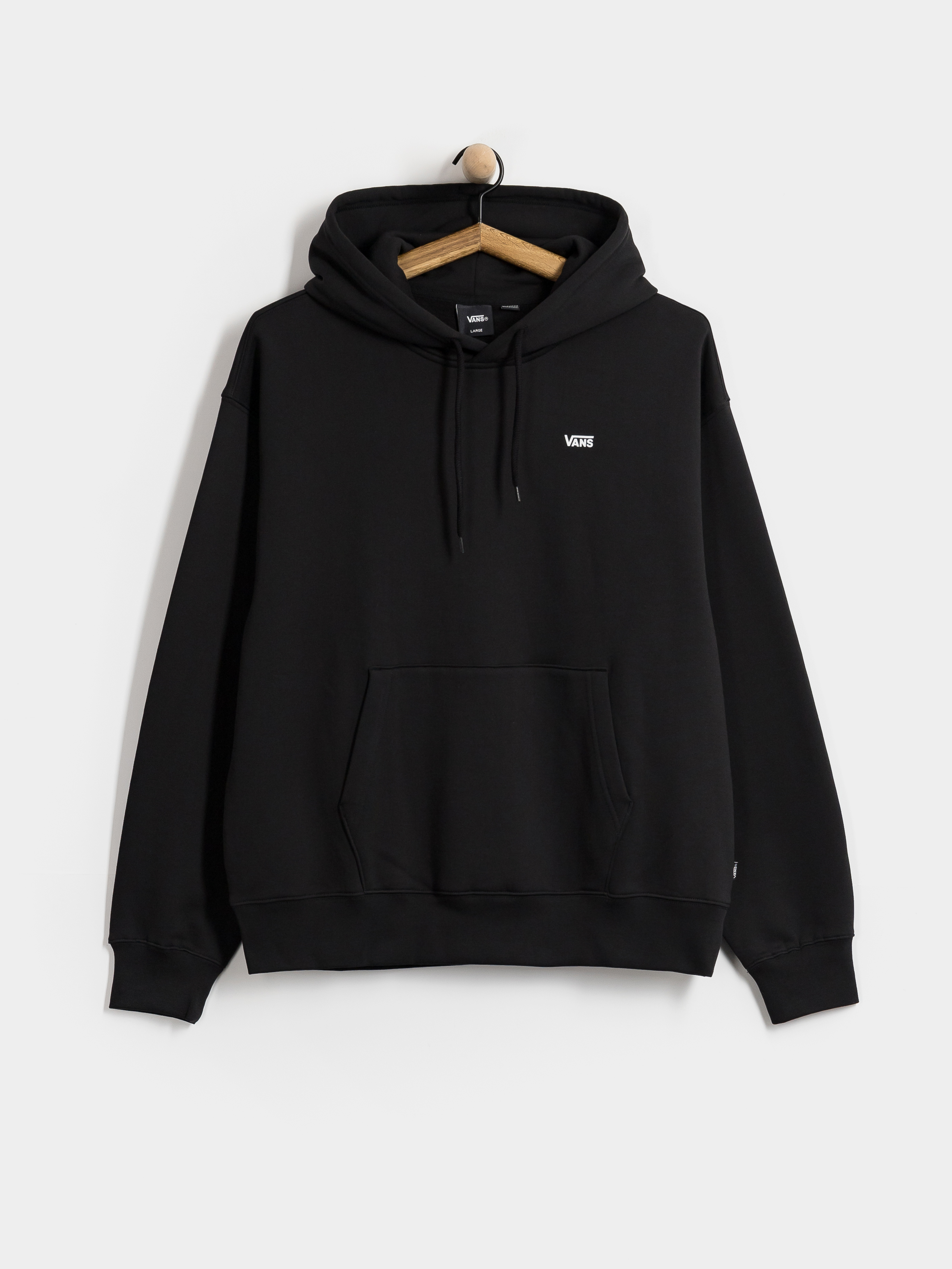 Mikina s kapucí Vans Left Chest HD (black)