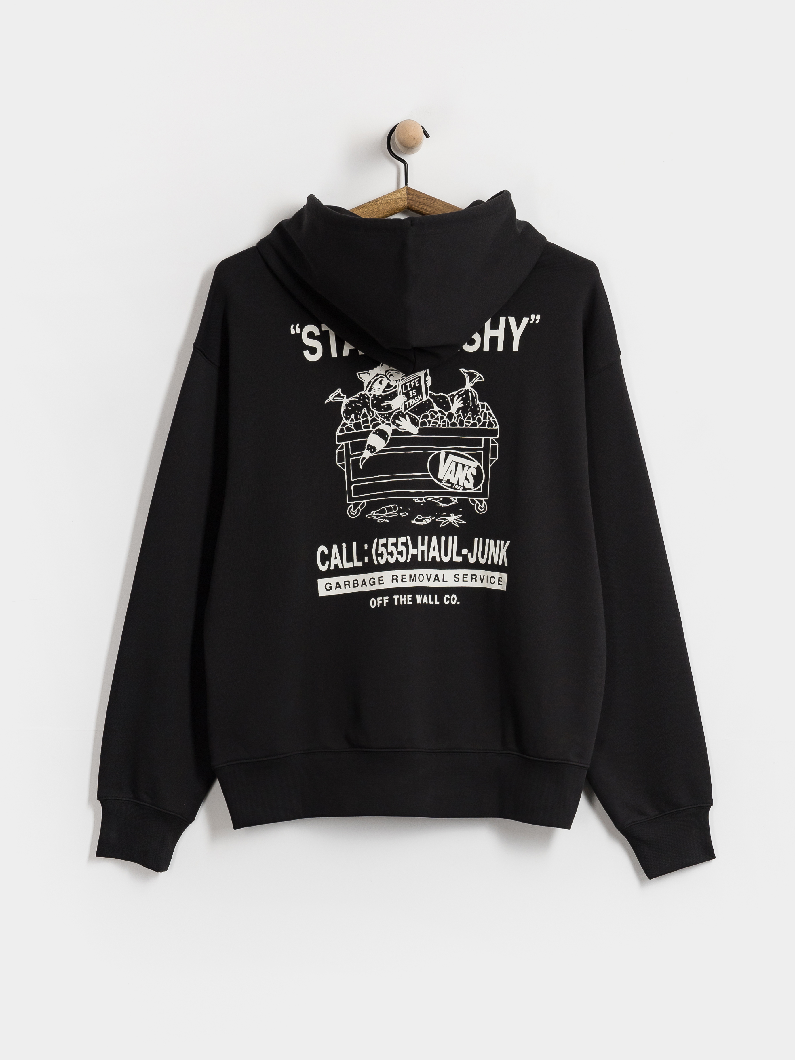 Mikina s kapucí Vans Trashy HD (black)