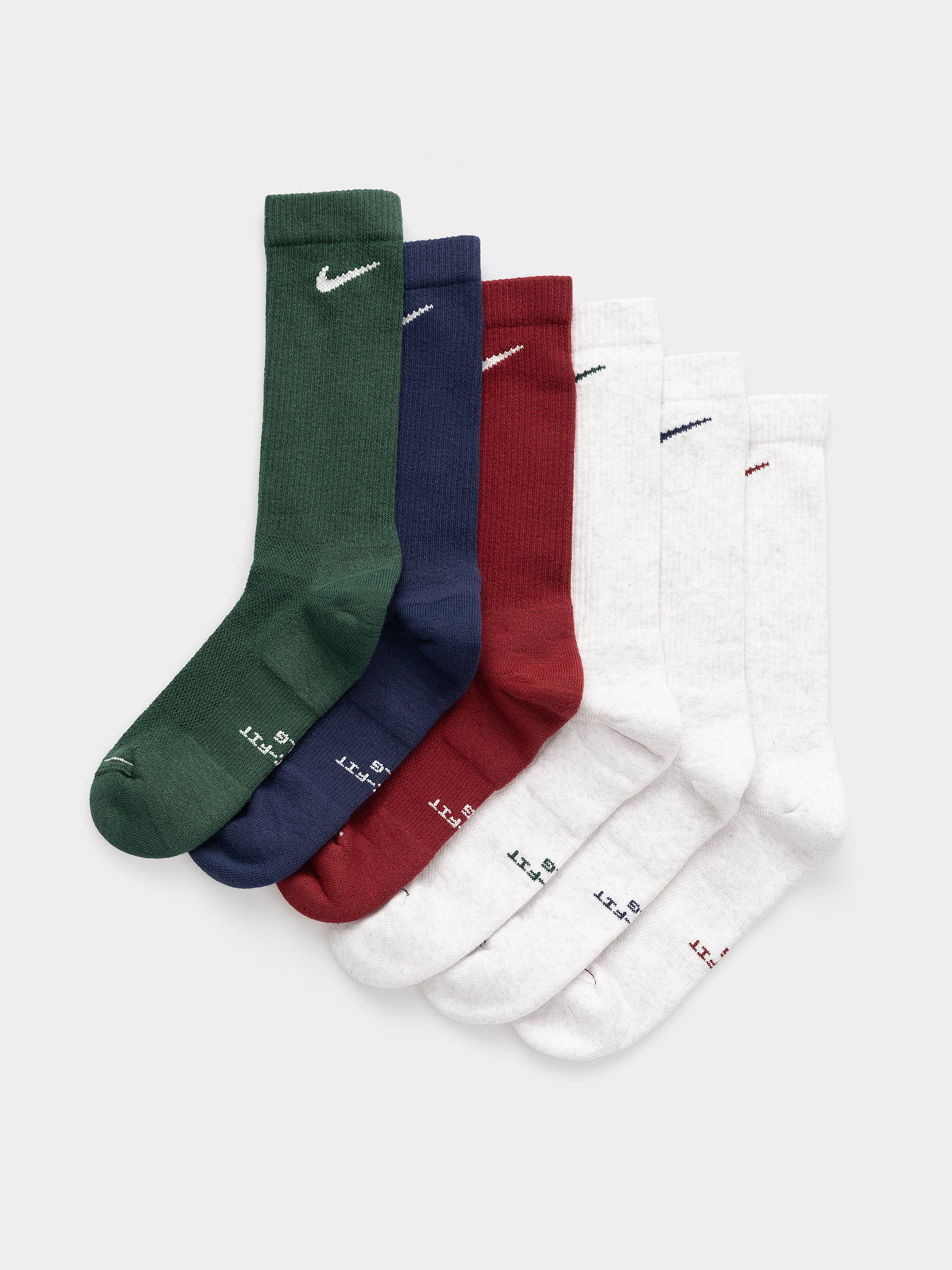 Ponou017eky Nike SB Everyday Elevated Crew 6p (multi/color)