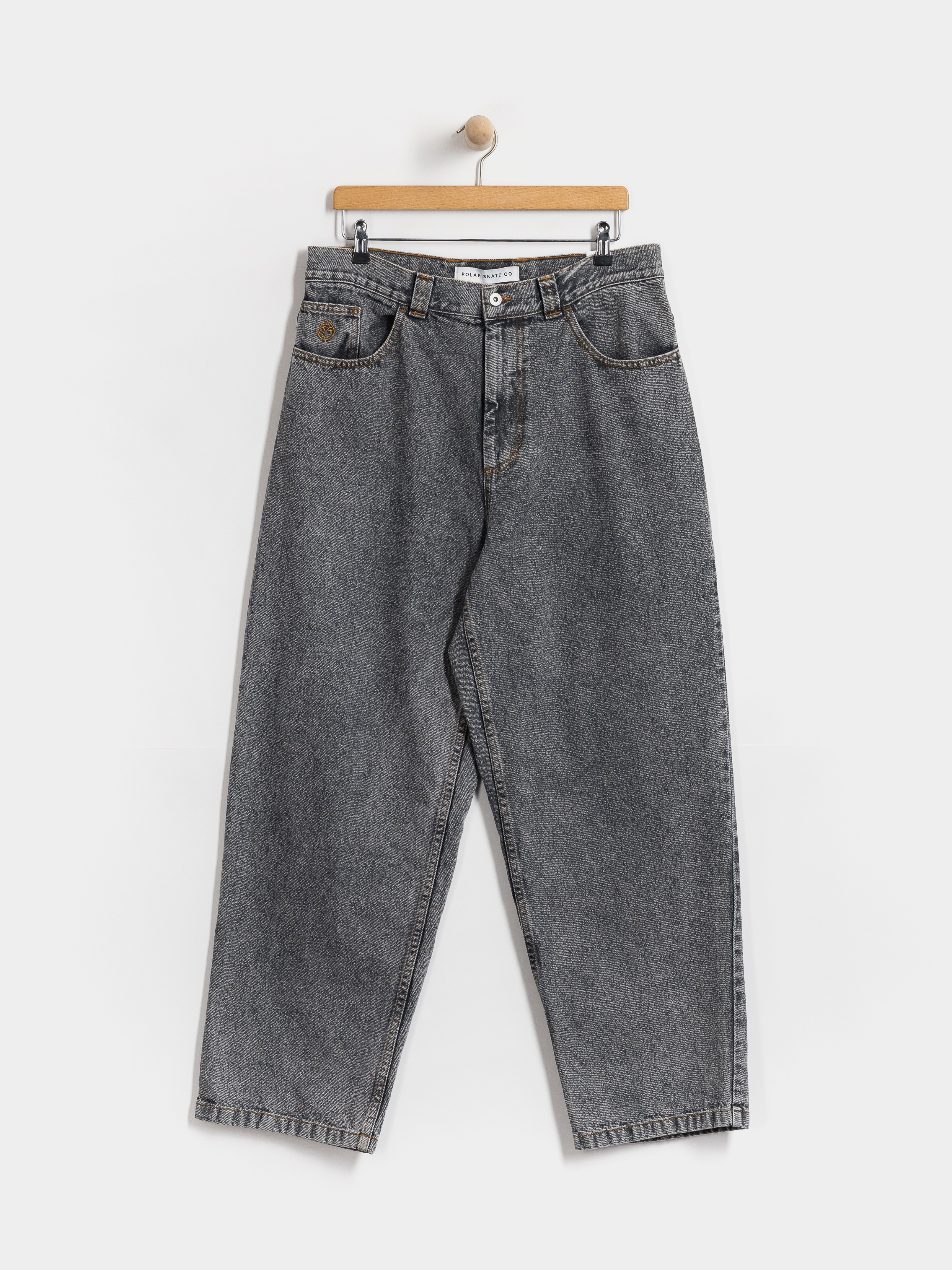 Kalhoty Polar Skate Big Boy (washed graphite)