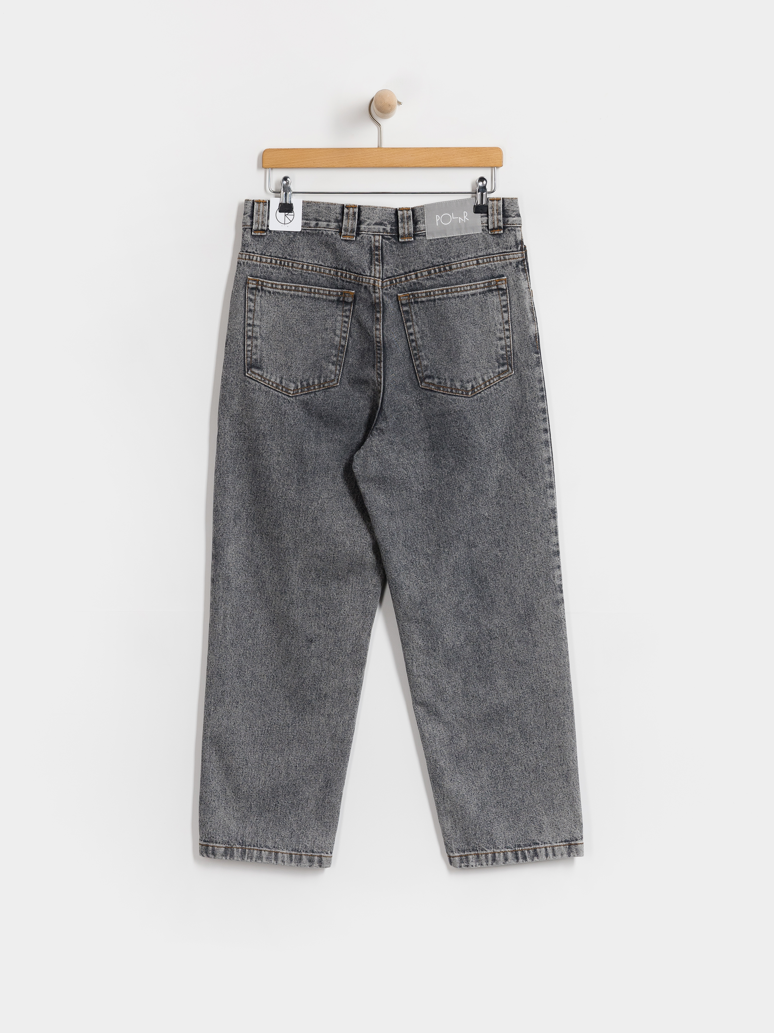 Kalhoty Polar Skate 93! (washed graphite)