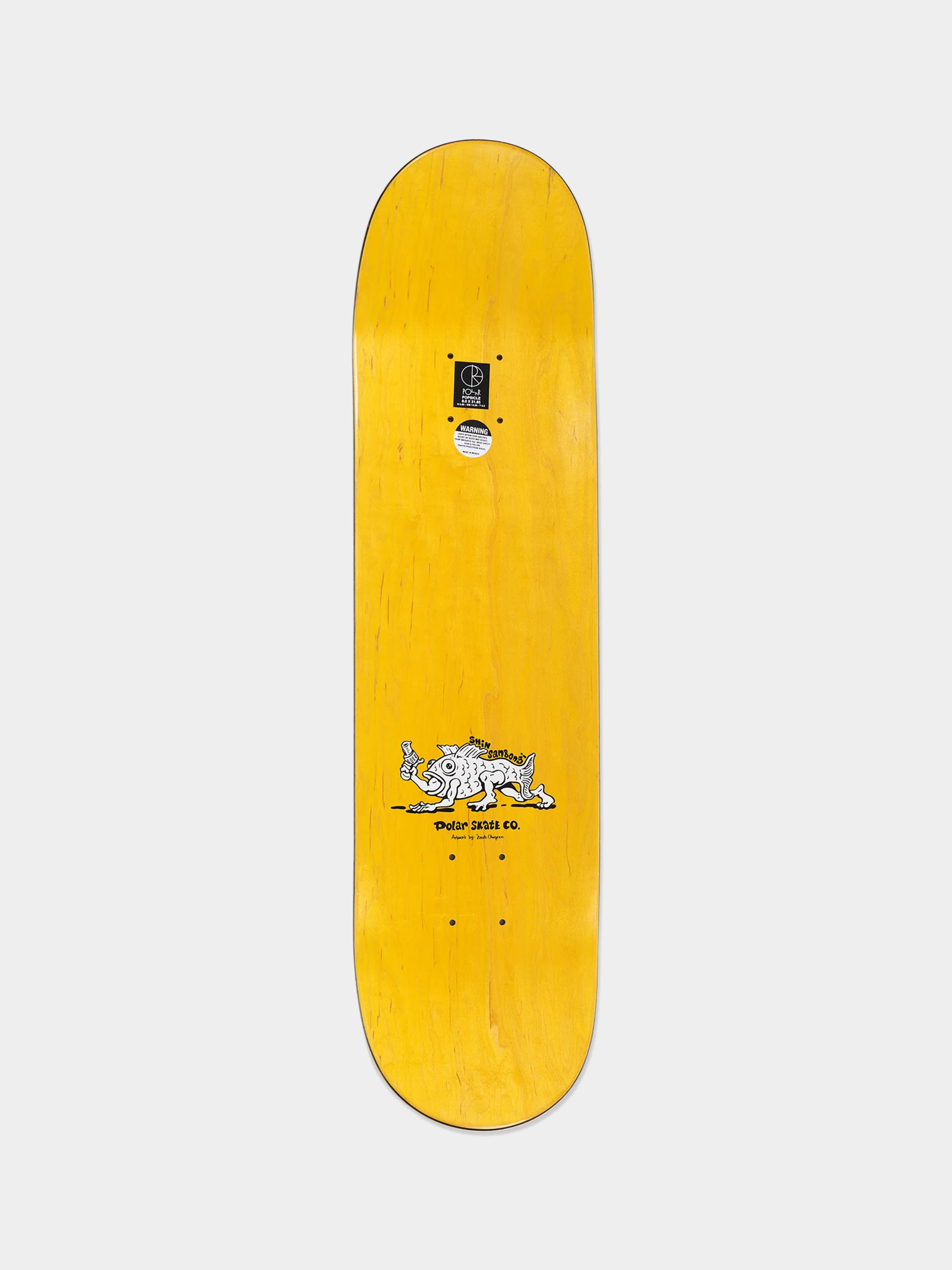 Deska Polar Skate Shin Sanbongi Bongi Boy (yellow)