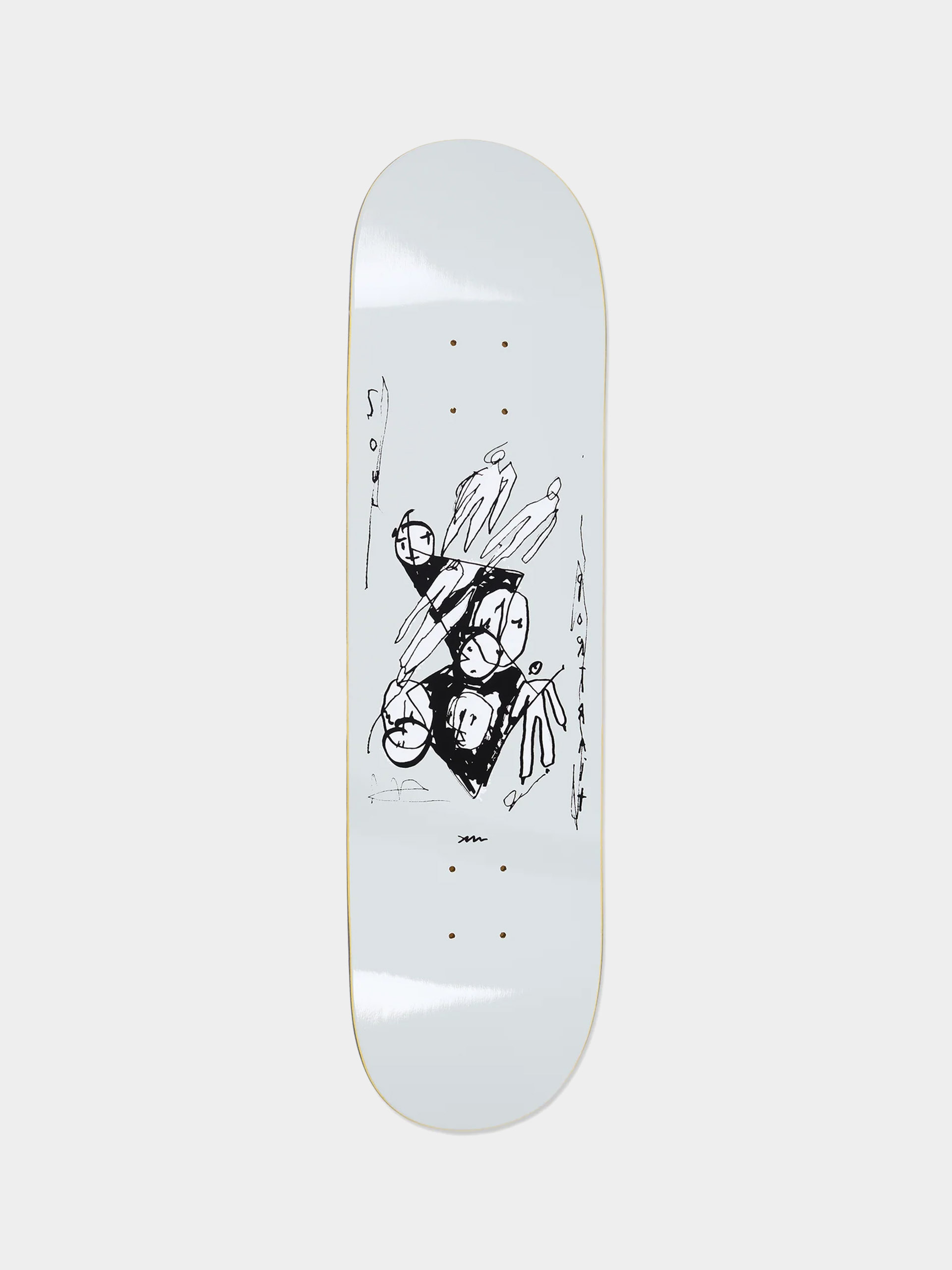Deska Polar Skate Team Alv Soul Portrait (grey)