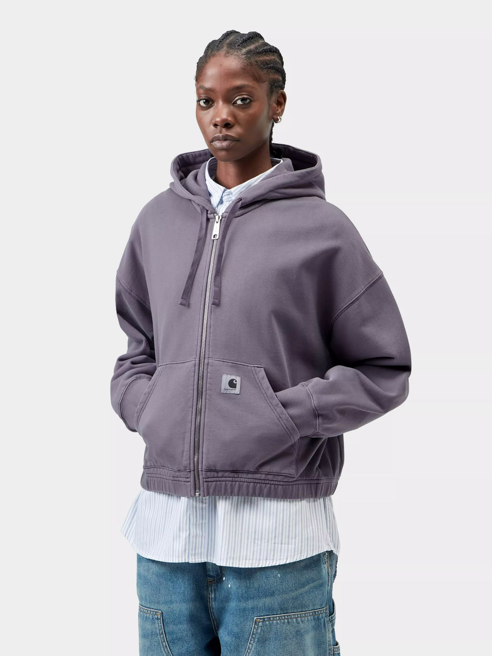 Mikina s kapucí Carhartt WIP Hoggard ZHD Wmn