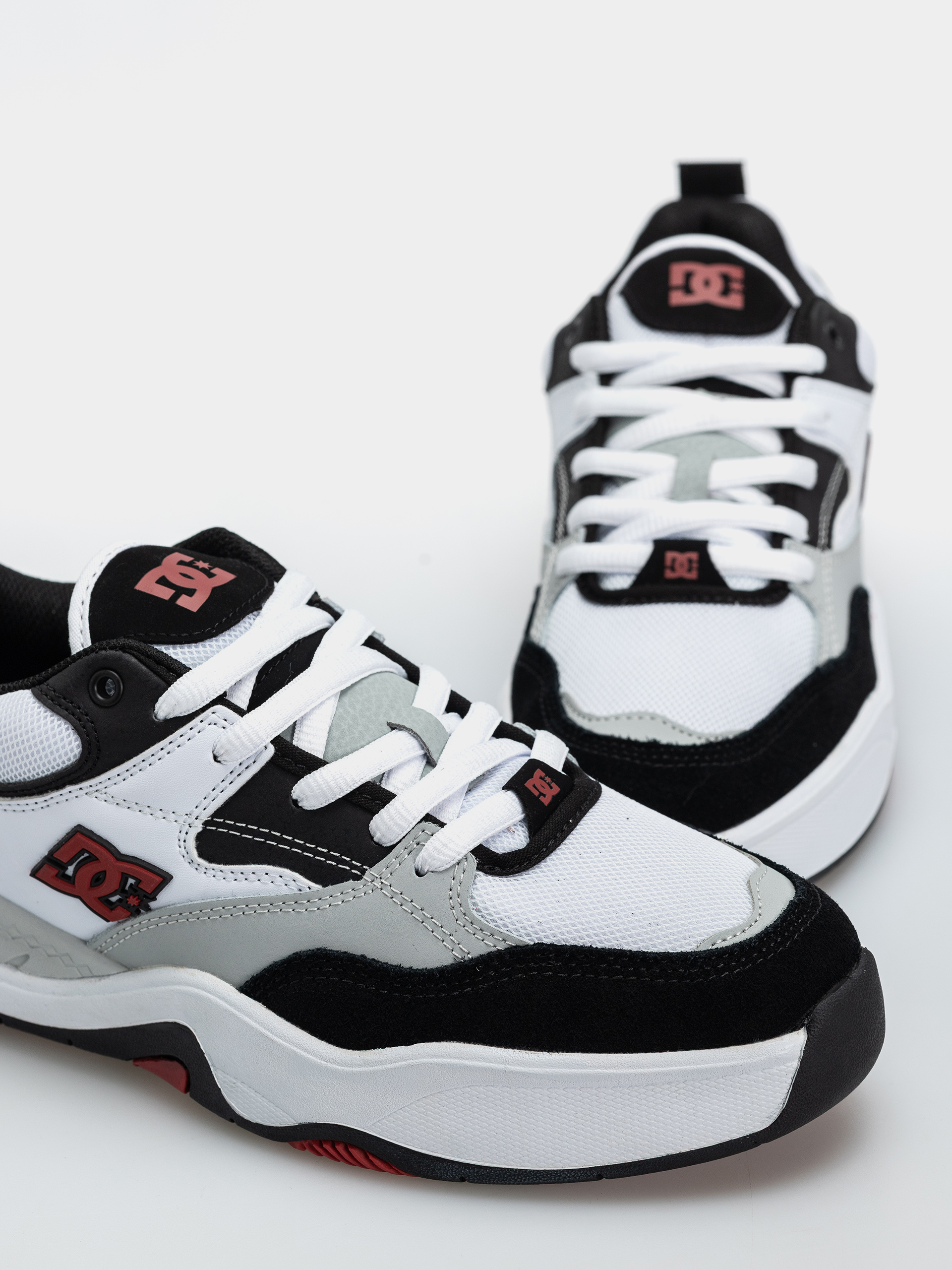 Boty DC Ascend (black/white/red)