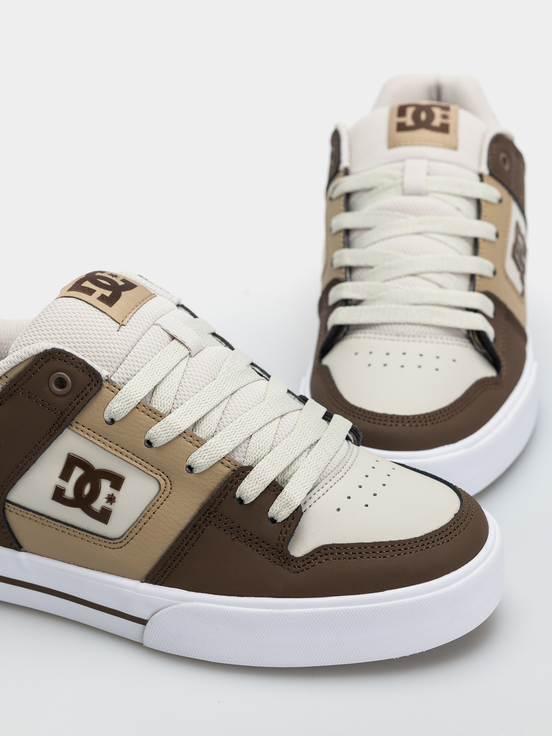 Boty DC Pure (brown/tan/offwhite)