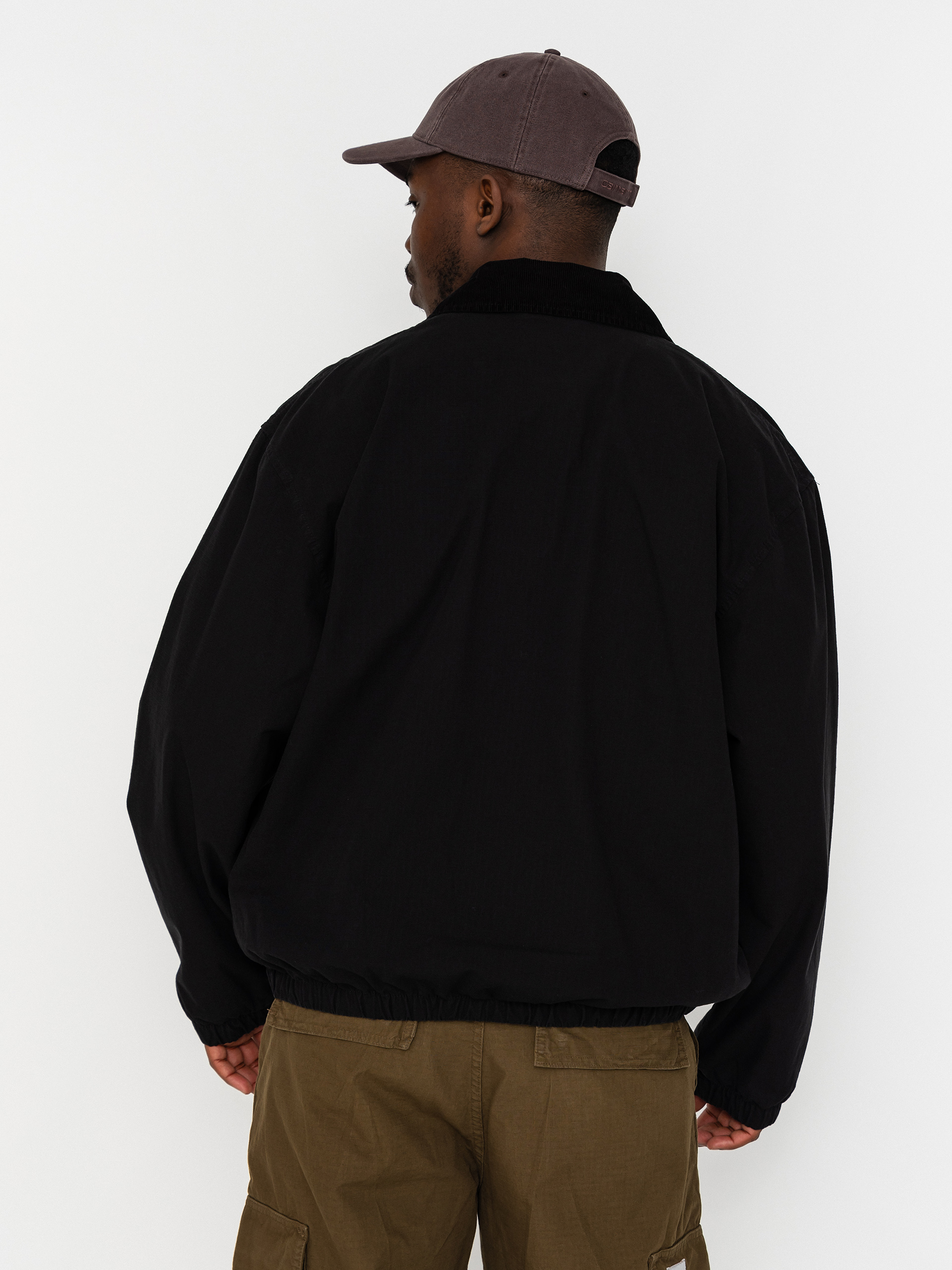 Bunda Carhartt WIP Madison Ripstop (black/wax)