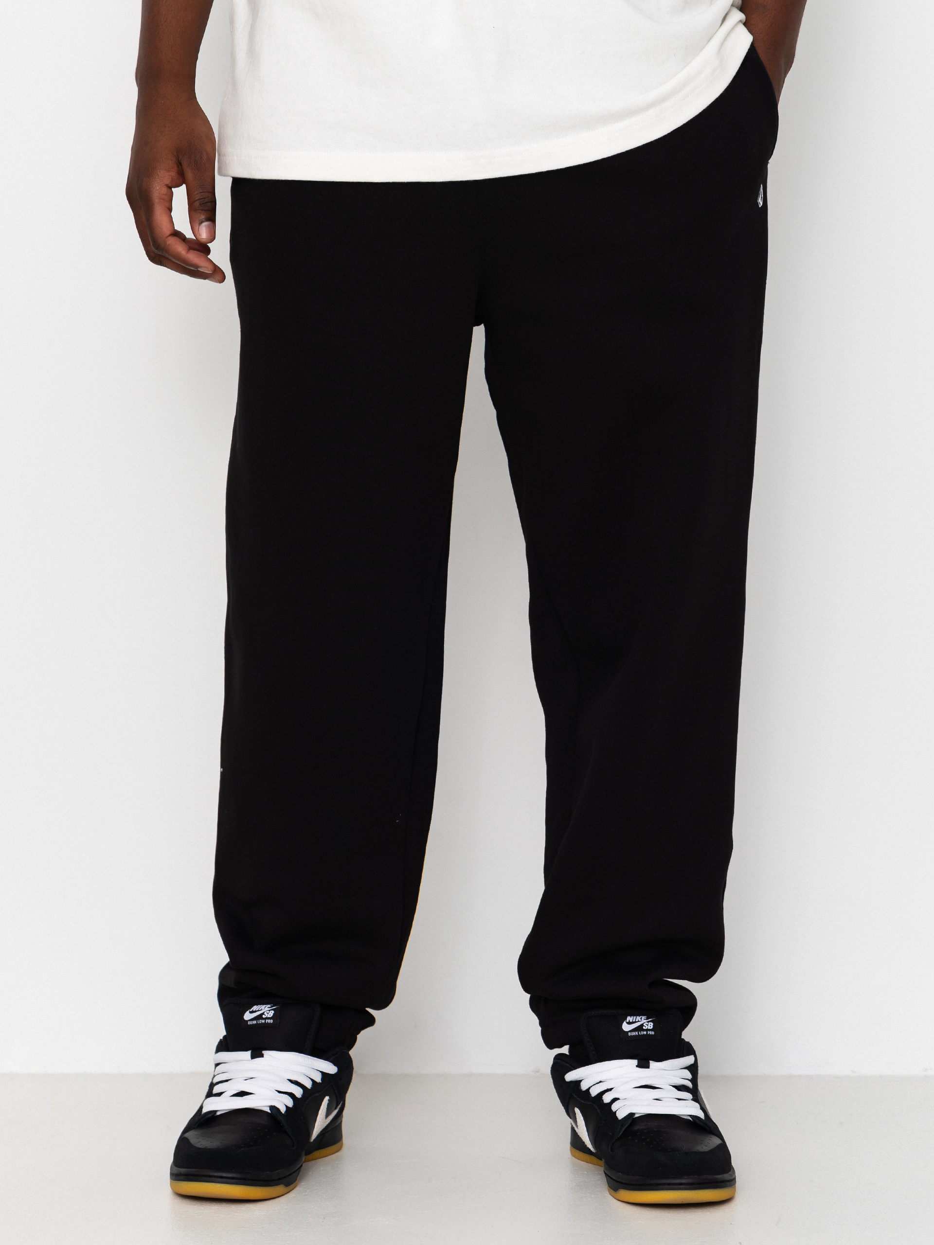 Kalhoty Volcom Single Stone Fleece (black)