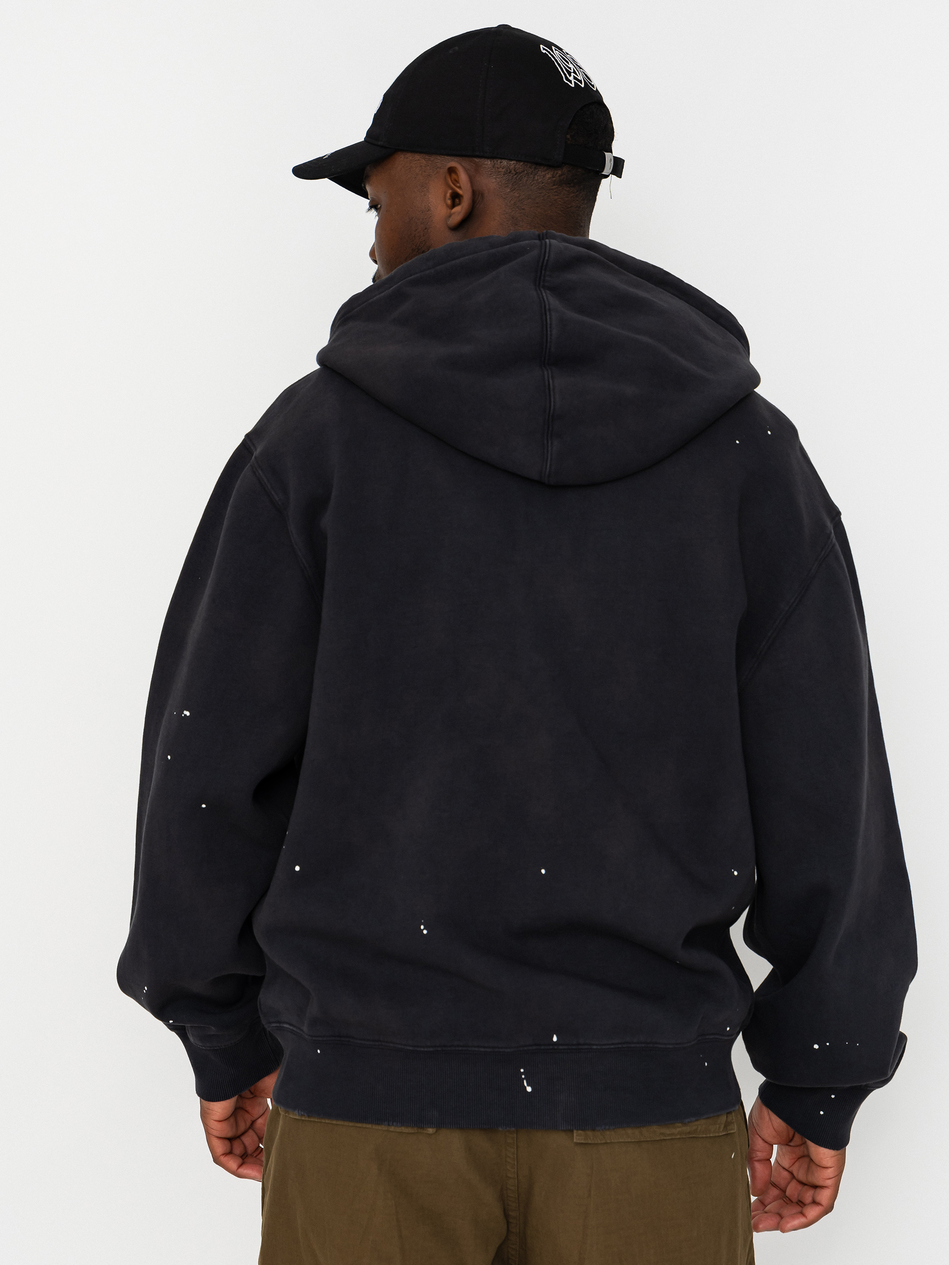 Mikina s kapucí Carhartt WIP Painter ZHD (black)