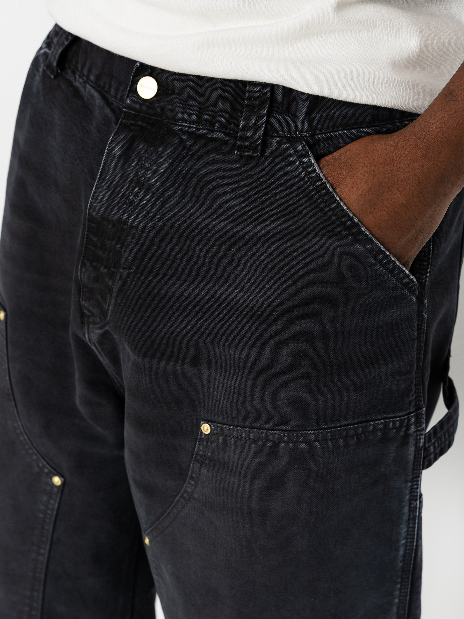 Kalhoty Carhartt WIP OG Double Knee (black)