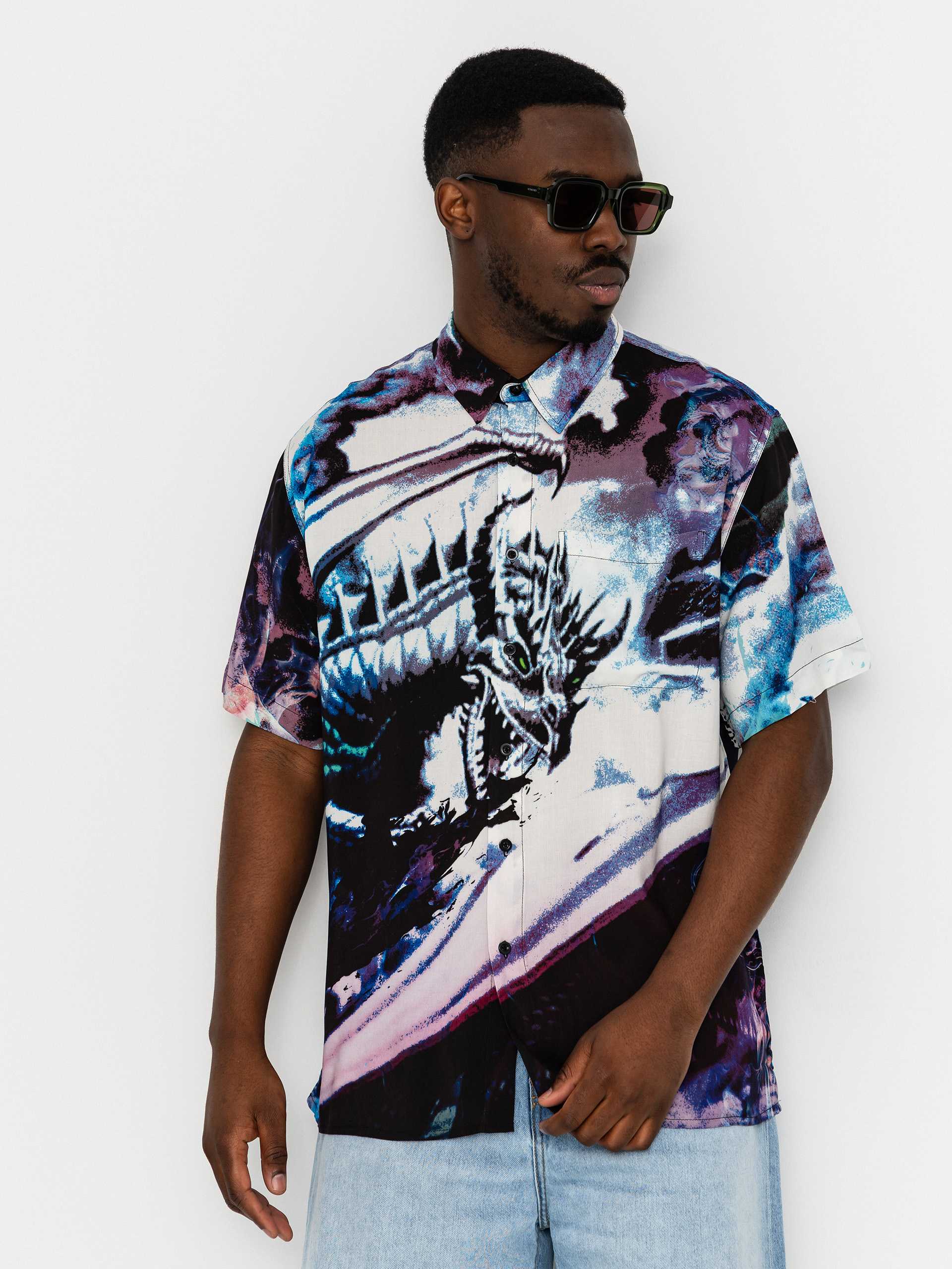 Košile Deathwish Inferno Button Up