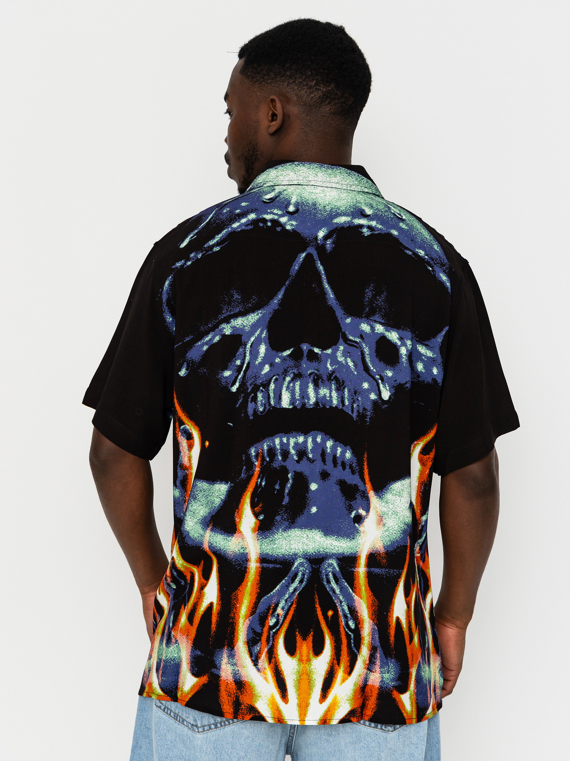 Košile Deathwish Boiling Point Rayon (black)