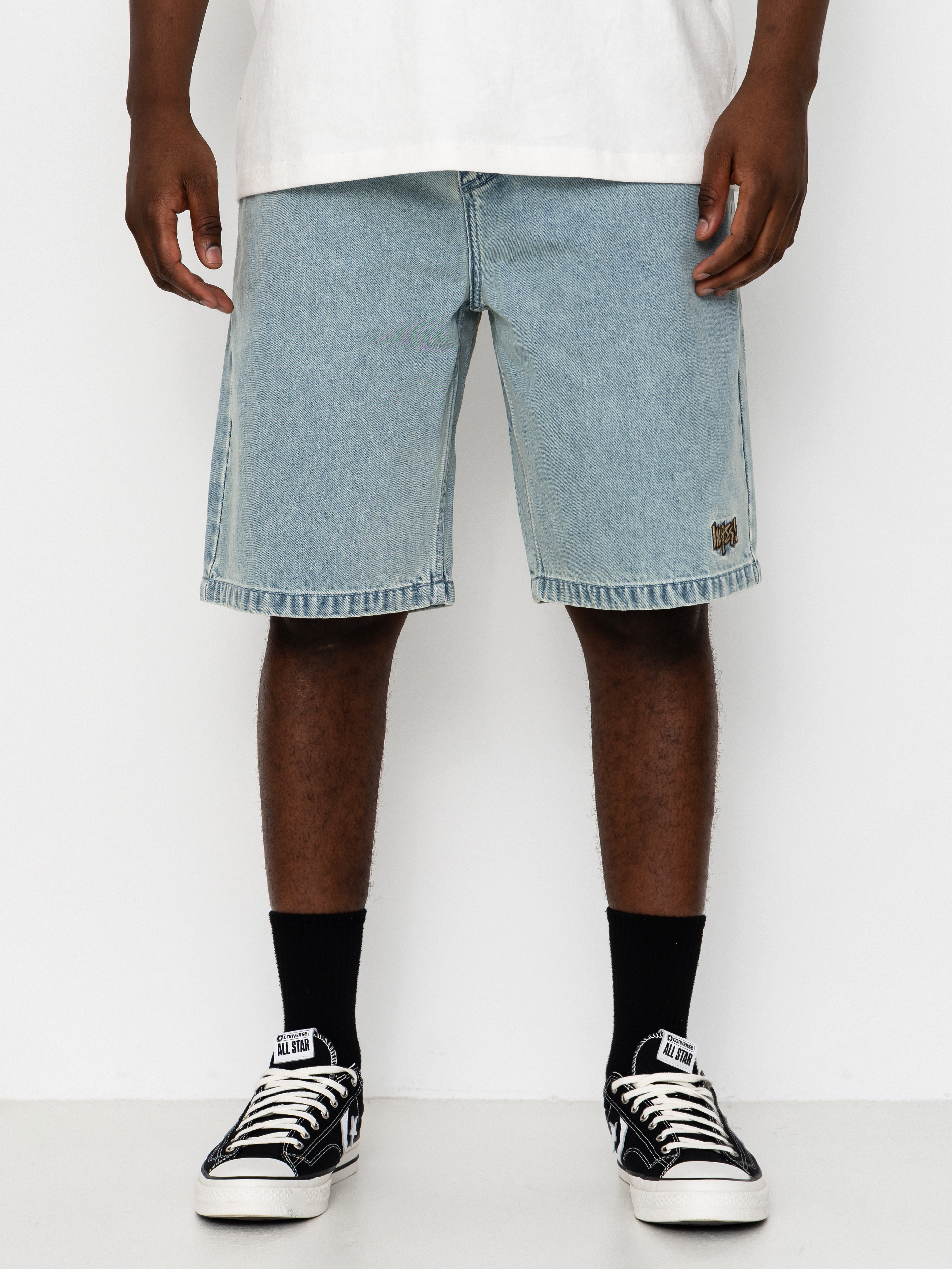 Kraťasy MassDnm Jeans Higher (lt blue)