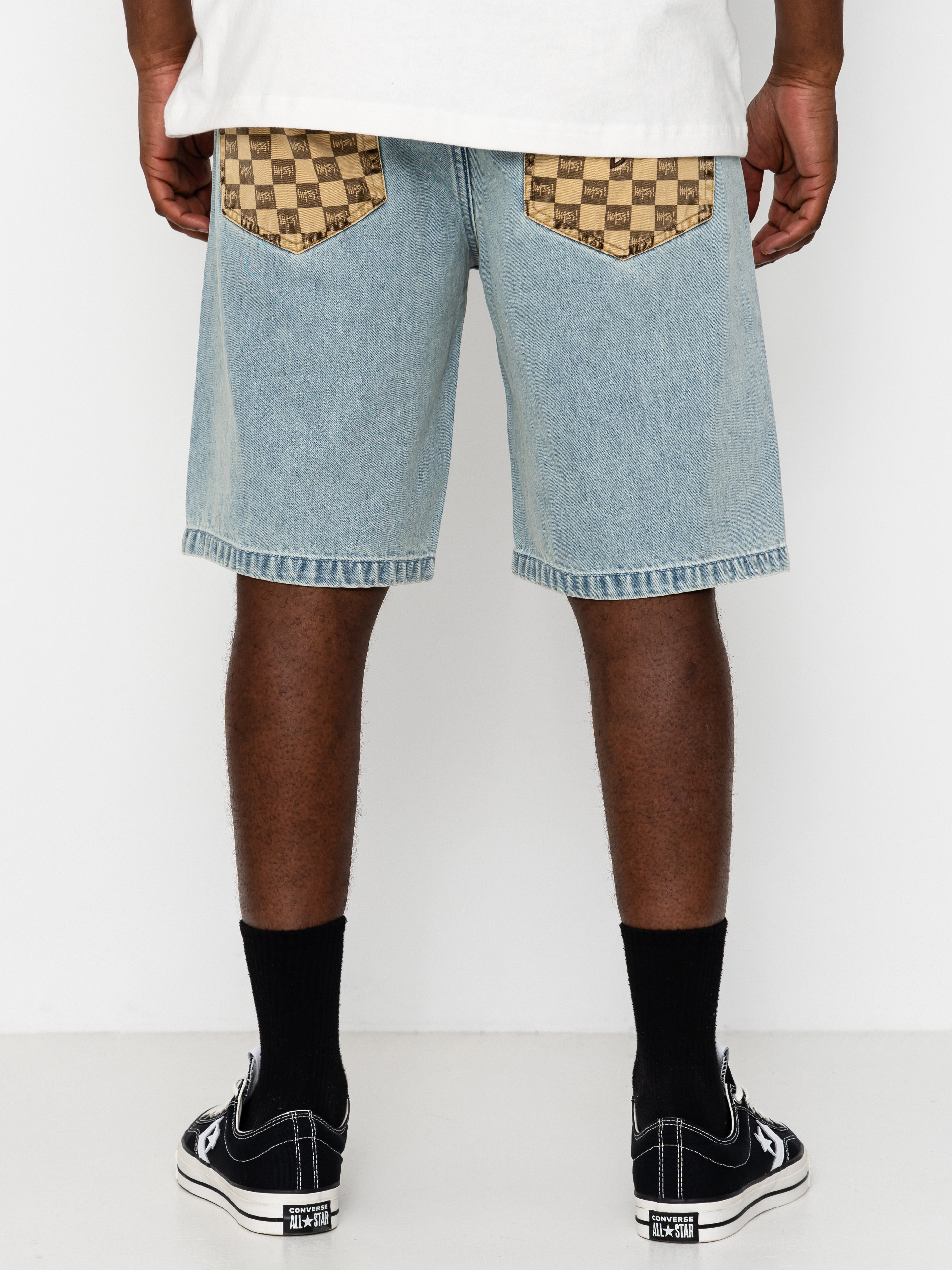 Kraťasy MassDnm Jeans Higher (lt blue)