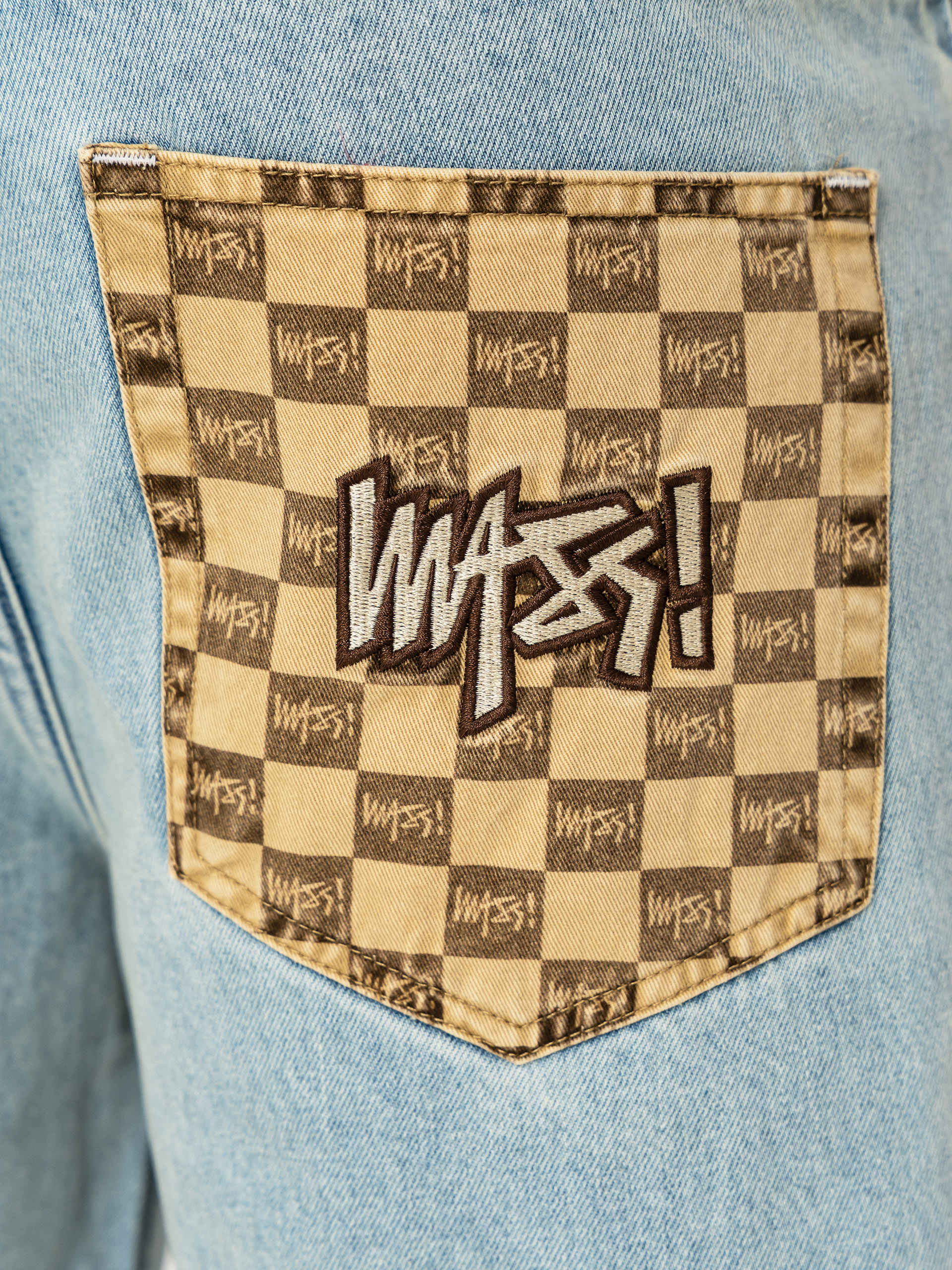 Kraťasy MassDnm Jeans Higher (lt blue)