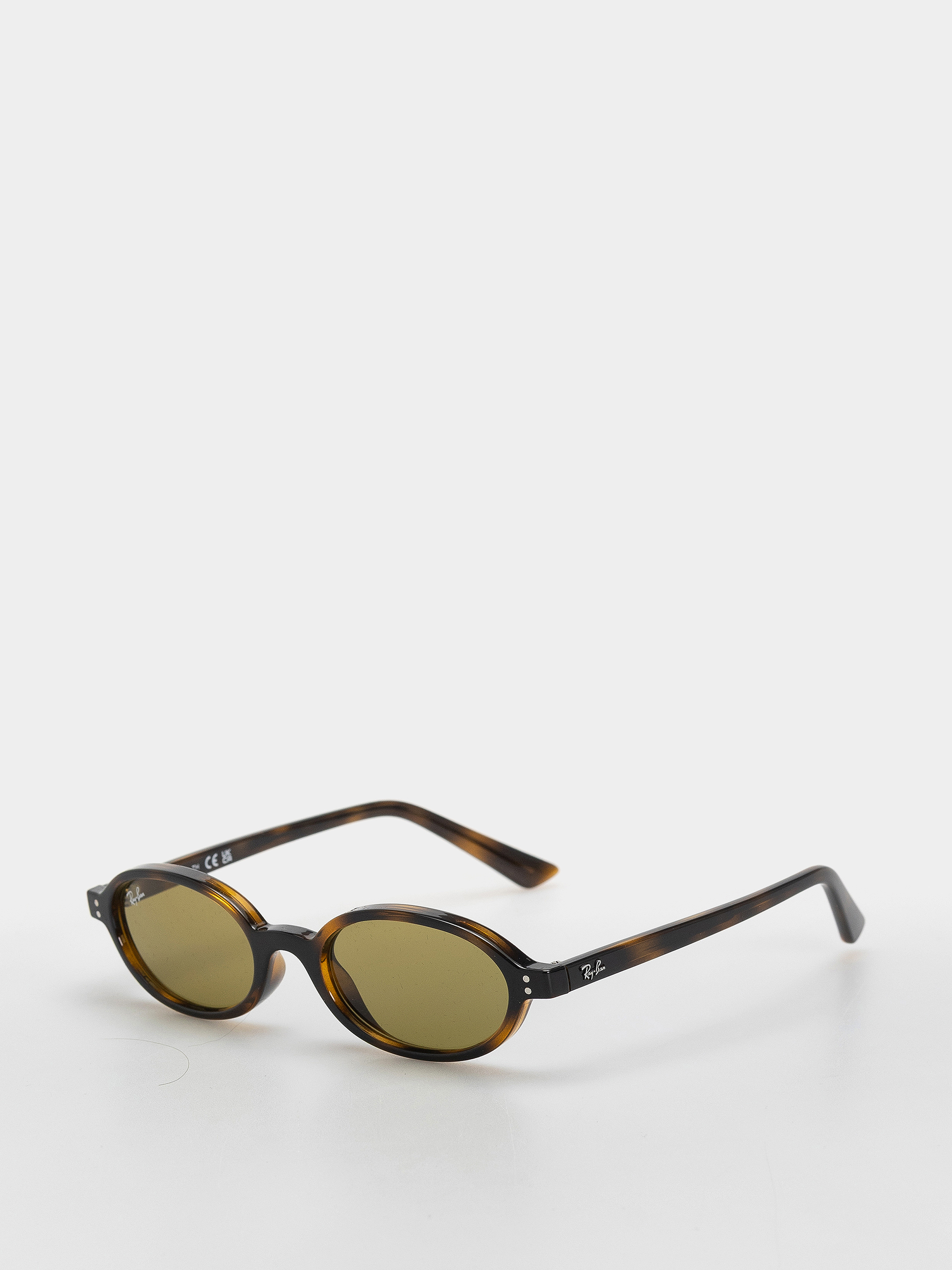 Sluneu010dnu00ed bru00fdle Ray-Ban Khal (polerowany havana/zielony)