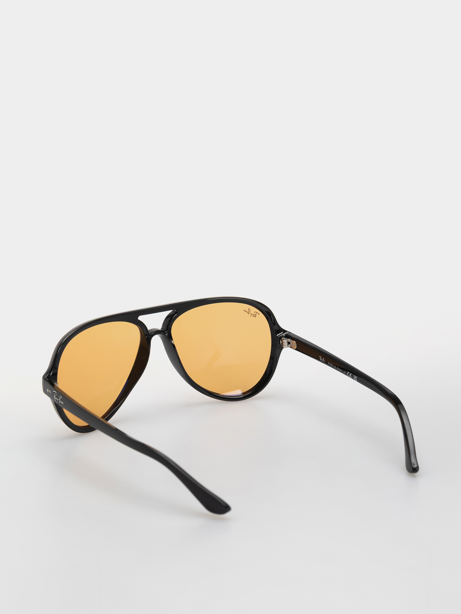 Sluneční brýle Ray-Ban Cats 5000 Classic Summer Capsule (polerowany czarny/pomarańczowy)