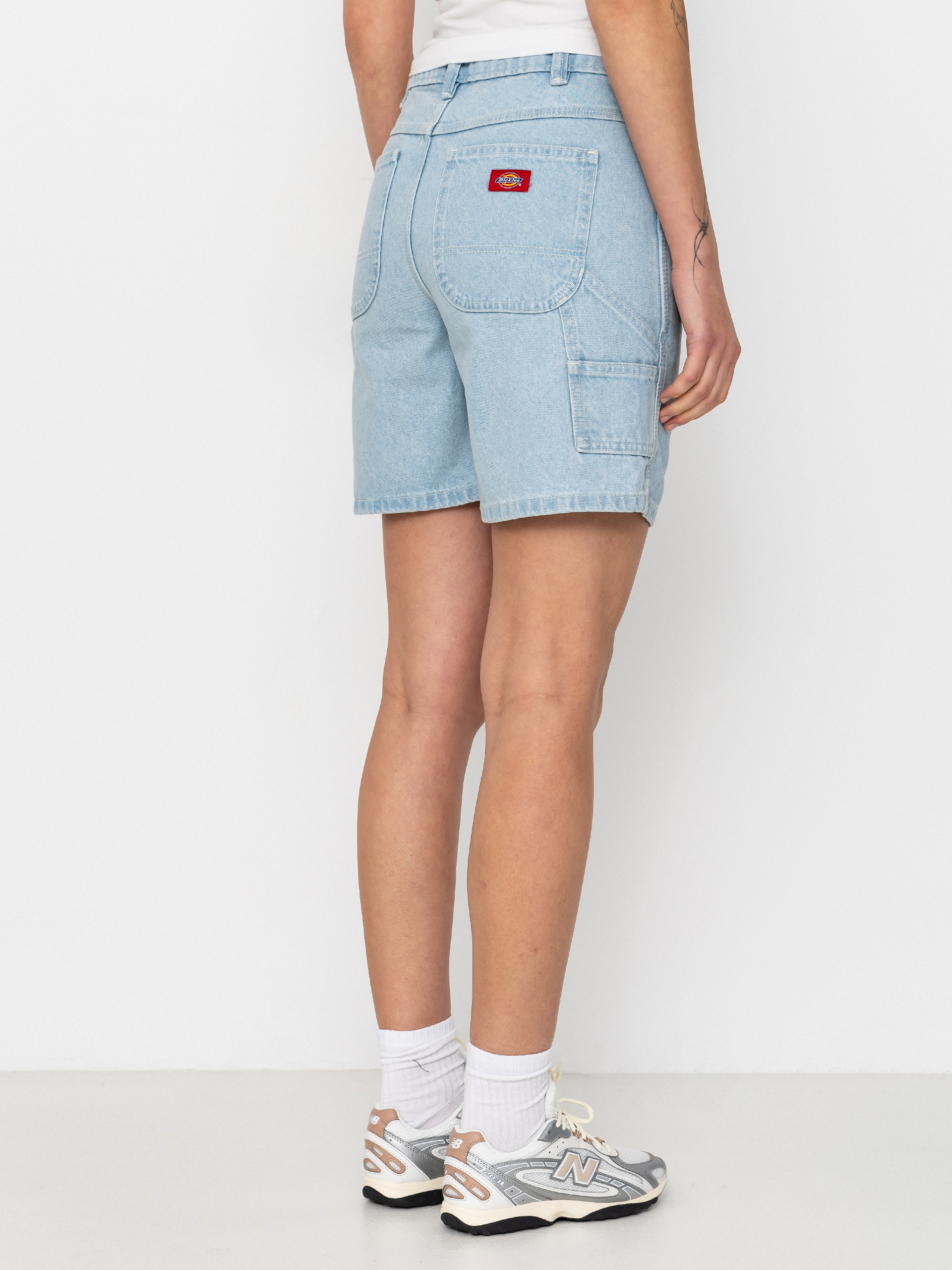 Kraťasy Dickies 993 7 Inch Carpenter Wmn (vintage aged blue)