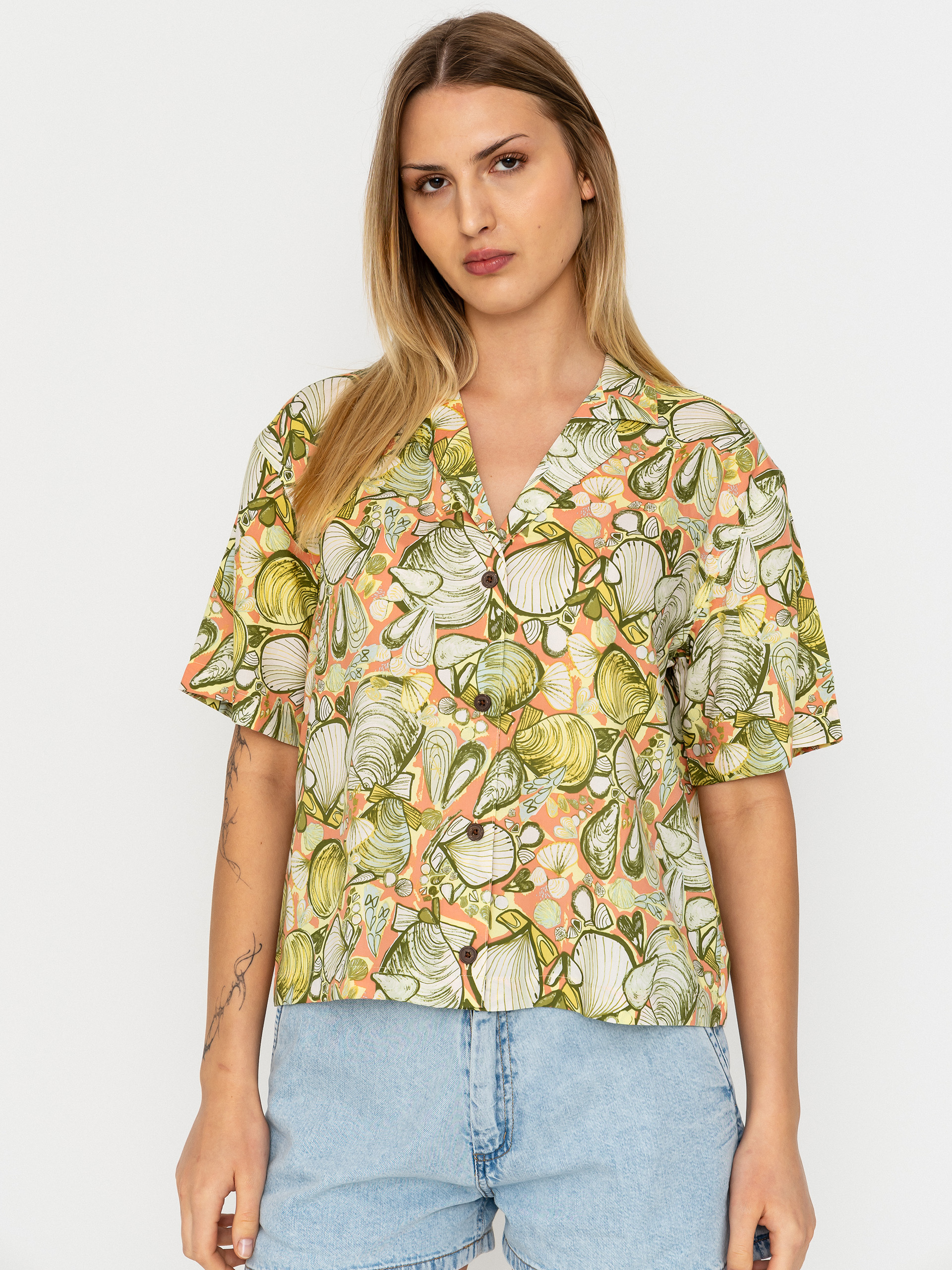 Kou0161ile Patagonia Tidal Threads Wmn (shelly shelly/mellow melon)