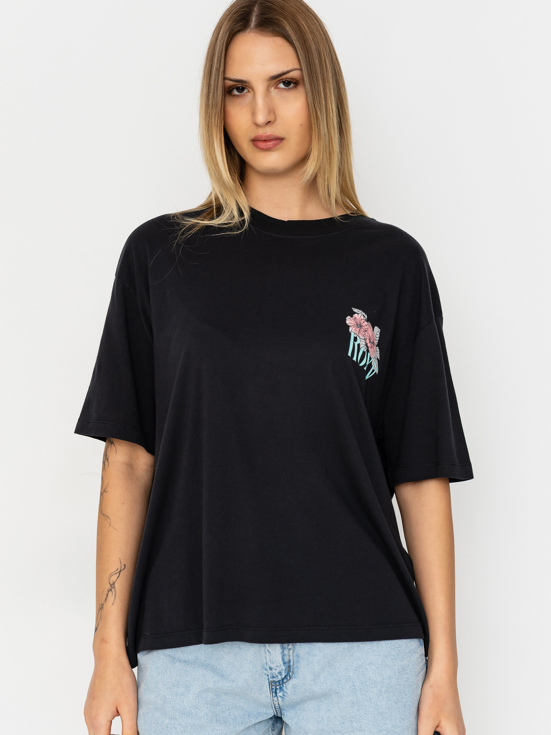 Tričko Roxy Talloversize Washed Wmn
