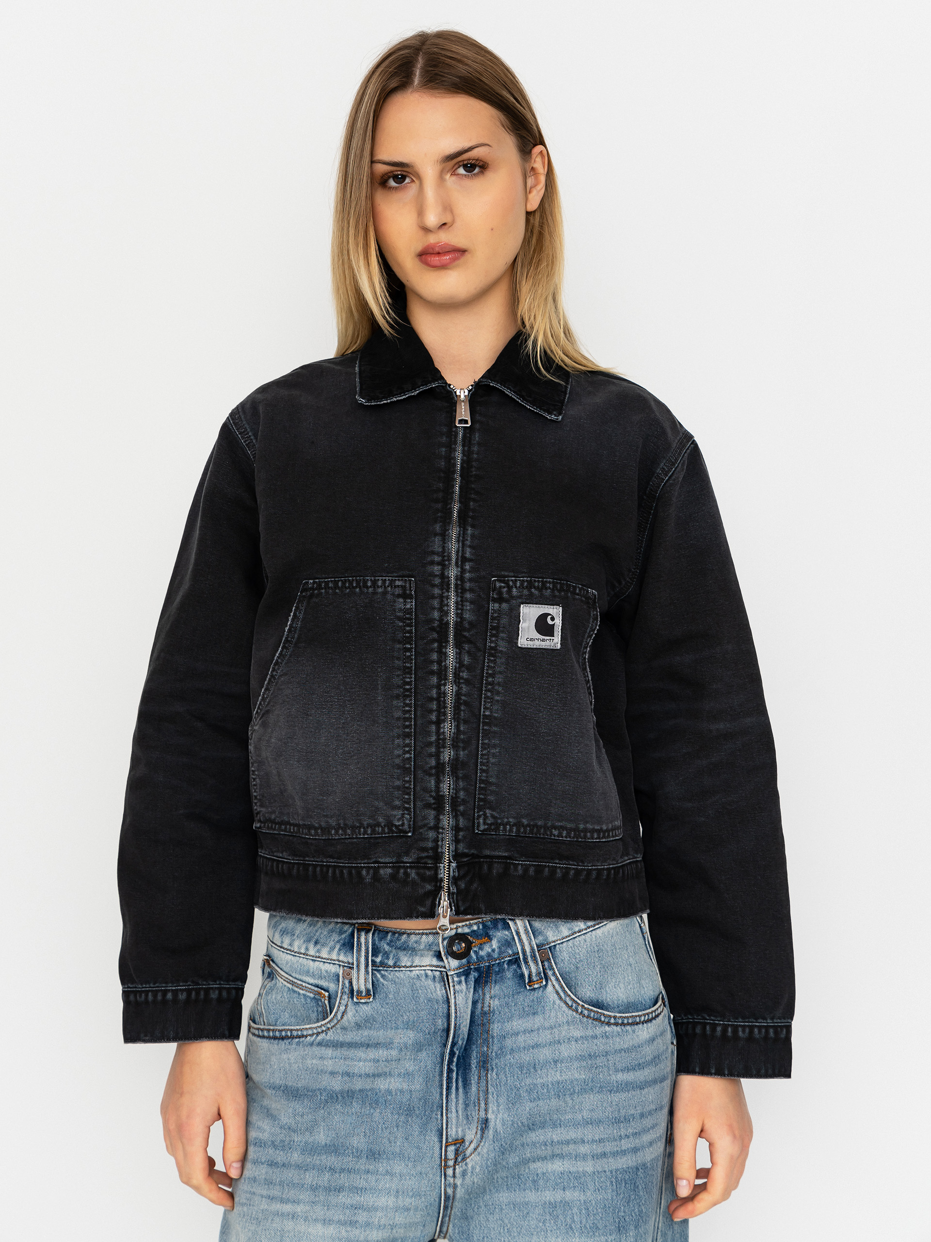 Bunda Carhartt WIP OG Arcan Wmn (black/black)