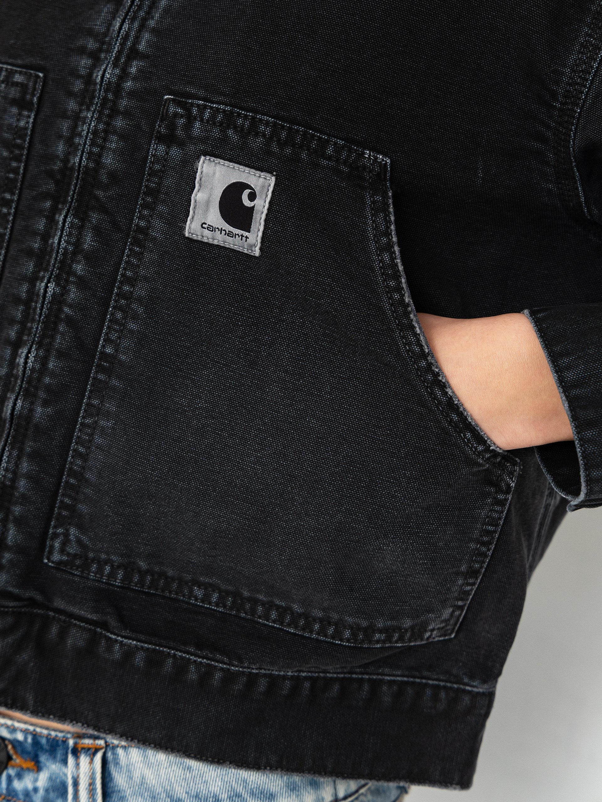 Bunda Carhartt WIP OG Arcan Wmn (black/black)