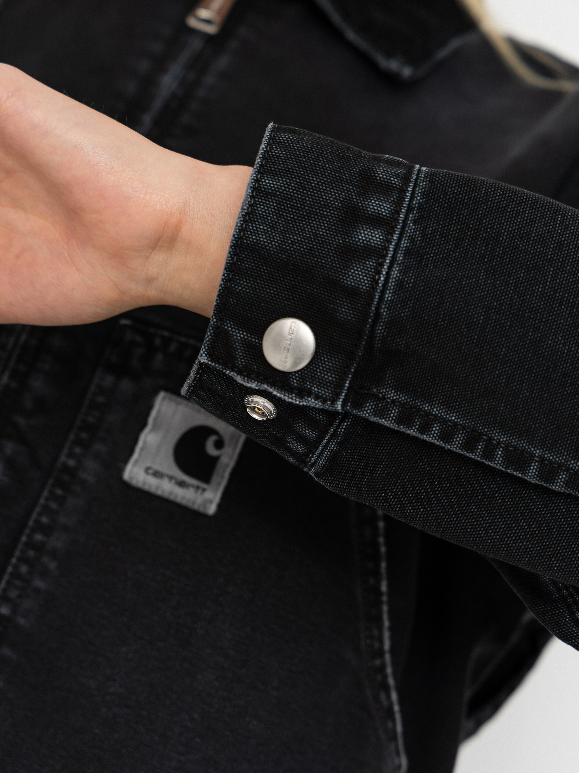 Bunda Carhartt WIP OG Arcan Wmn (black/black)