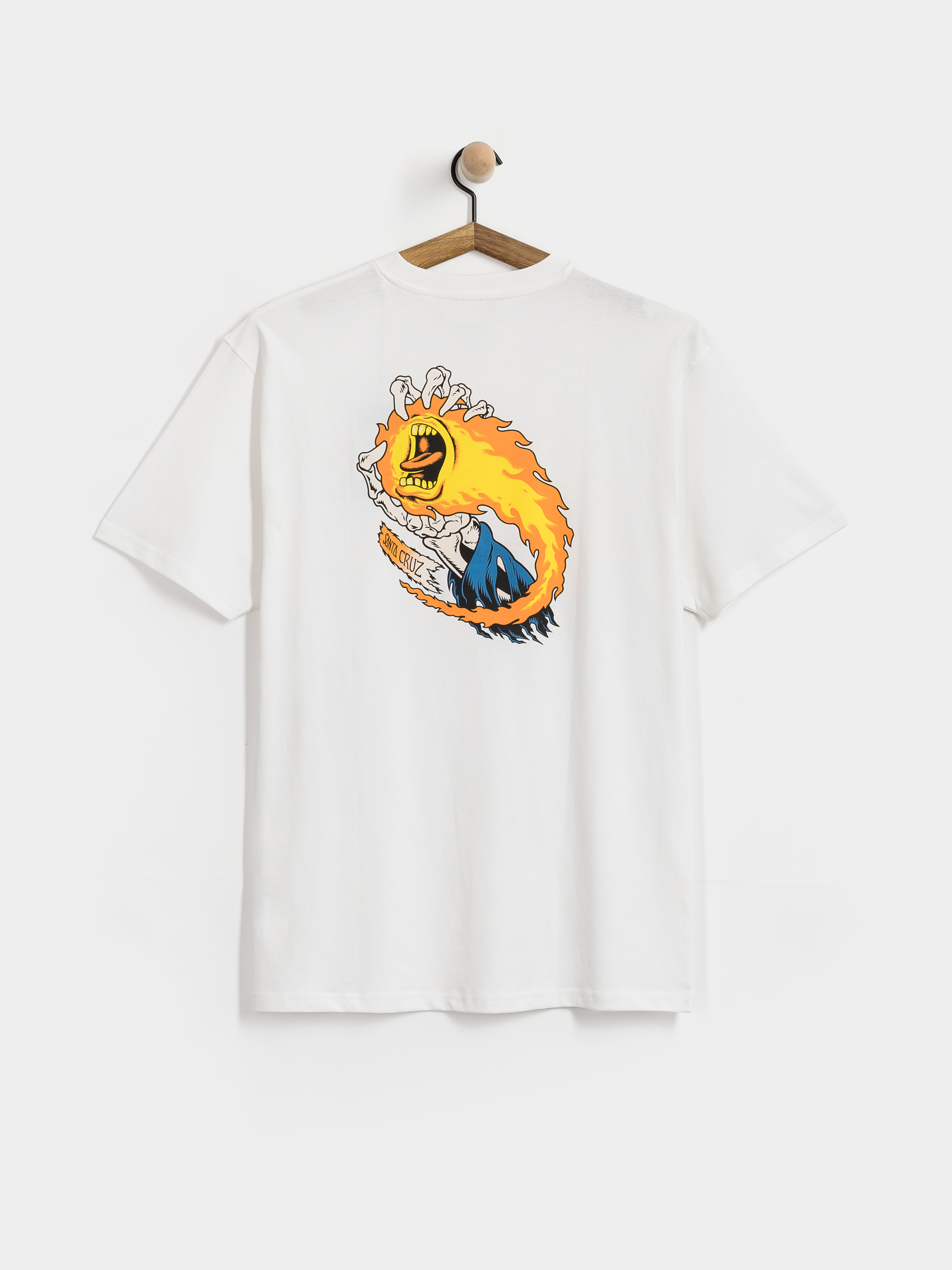 Tričko Santa Cruz O'Brien Scream Reaper (white)