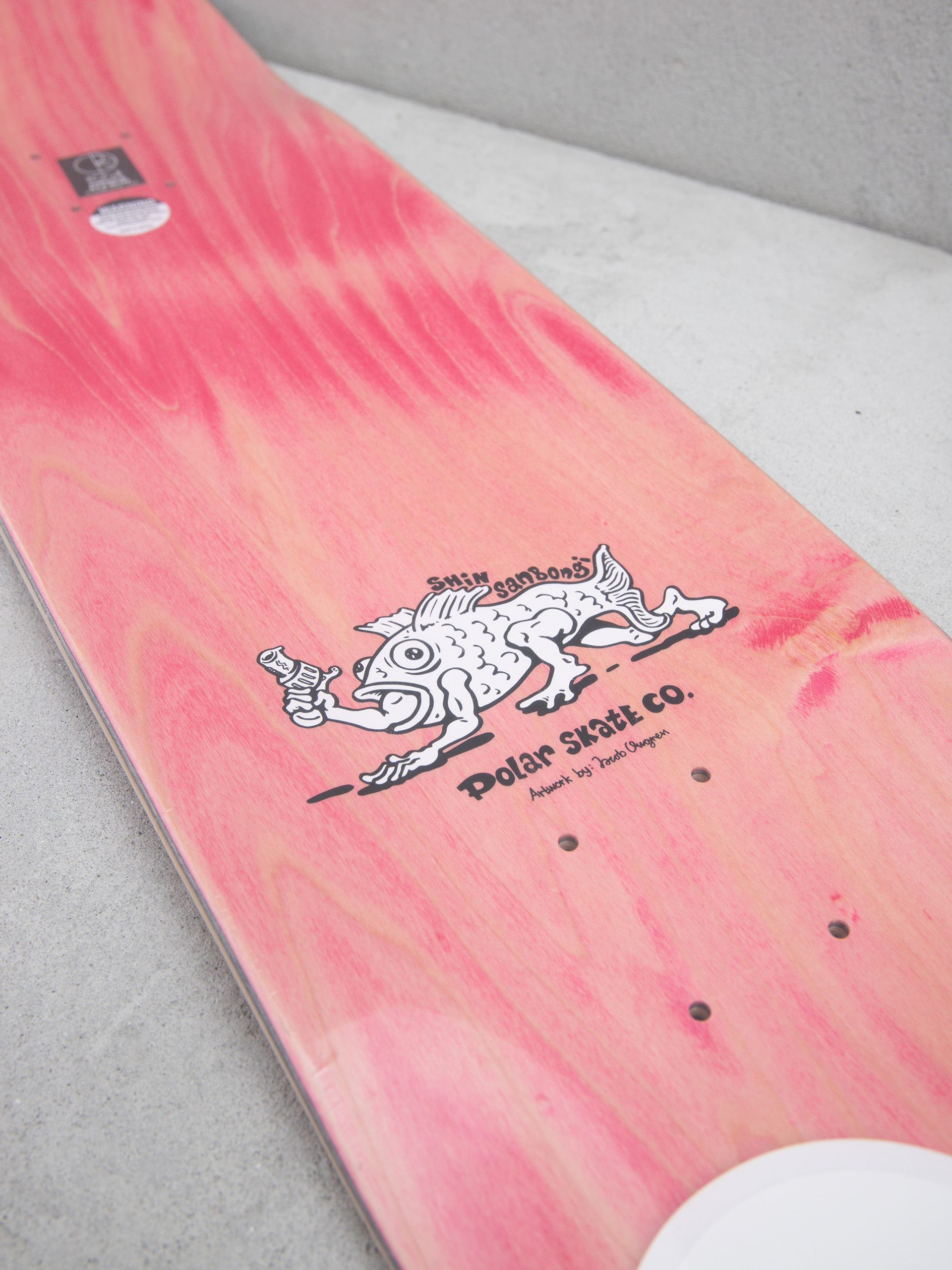 Deska Polar Skate Shin Sanbongi Bongi Boy (pink)