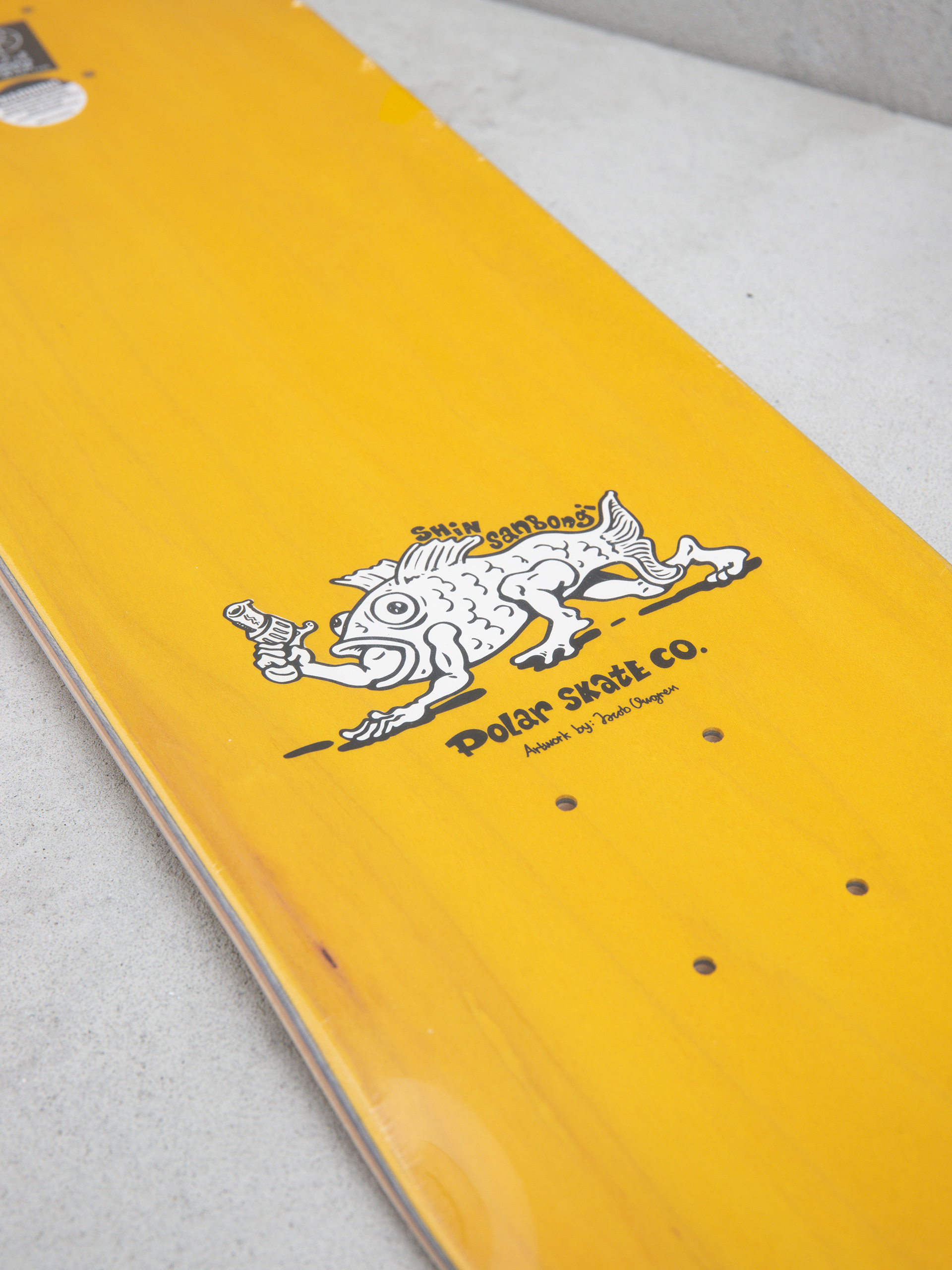 Deska Polar Skate Shin Sanbongi Bongi Boy (yellow)