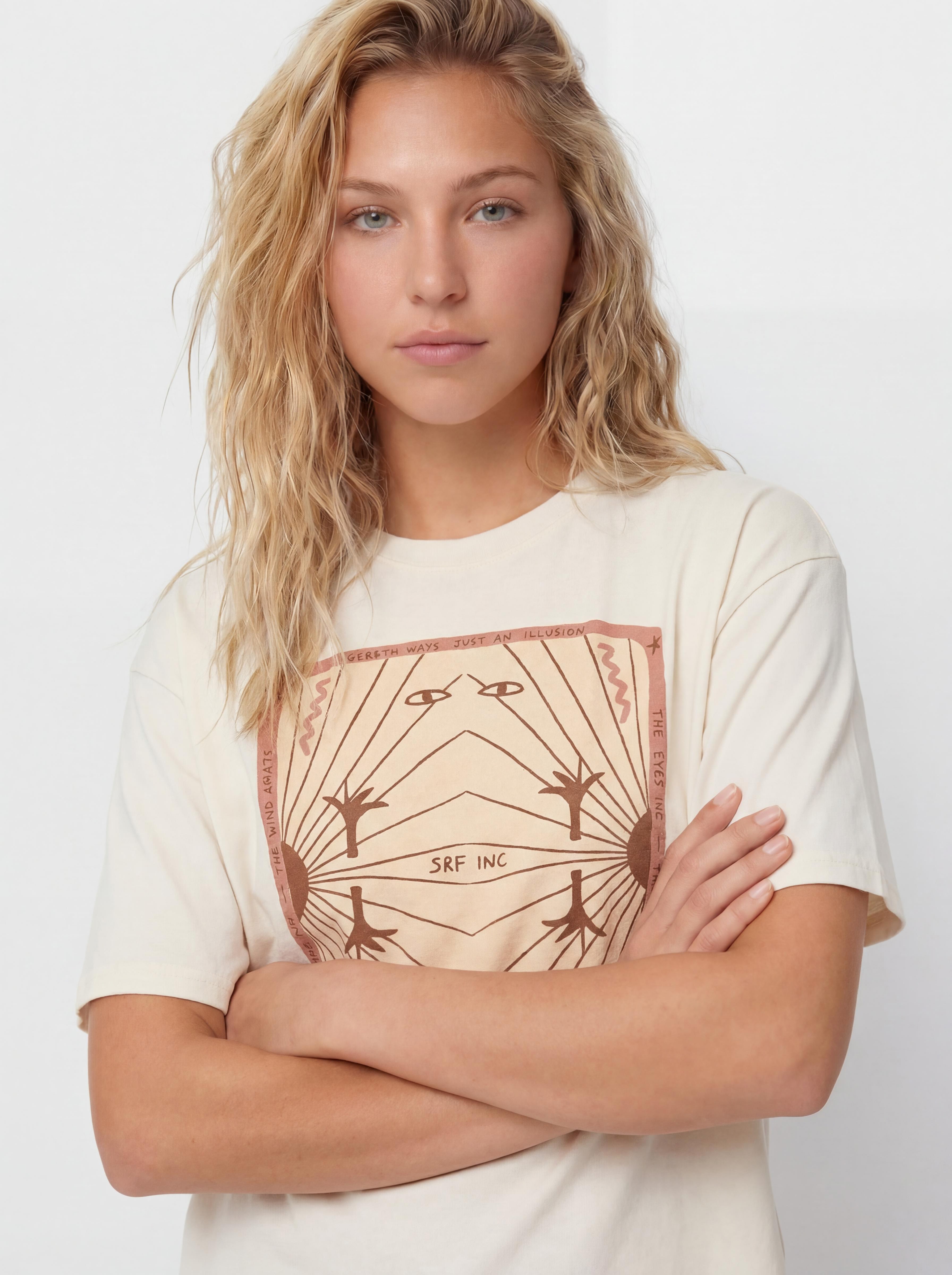 Tričko Surf Inc Illusion Box (super natural)