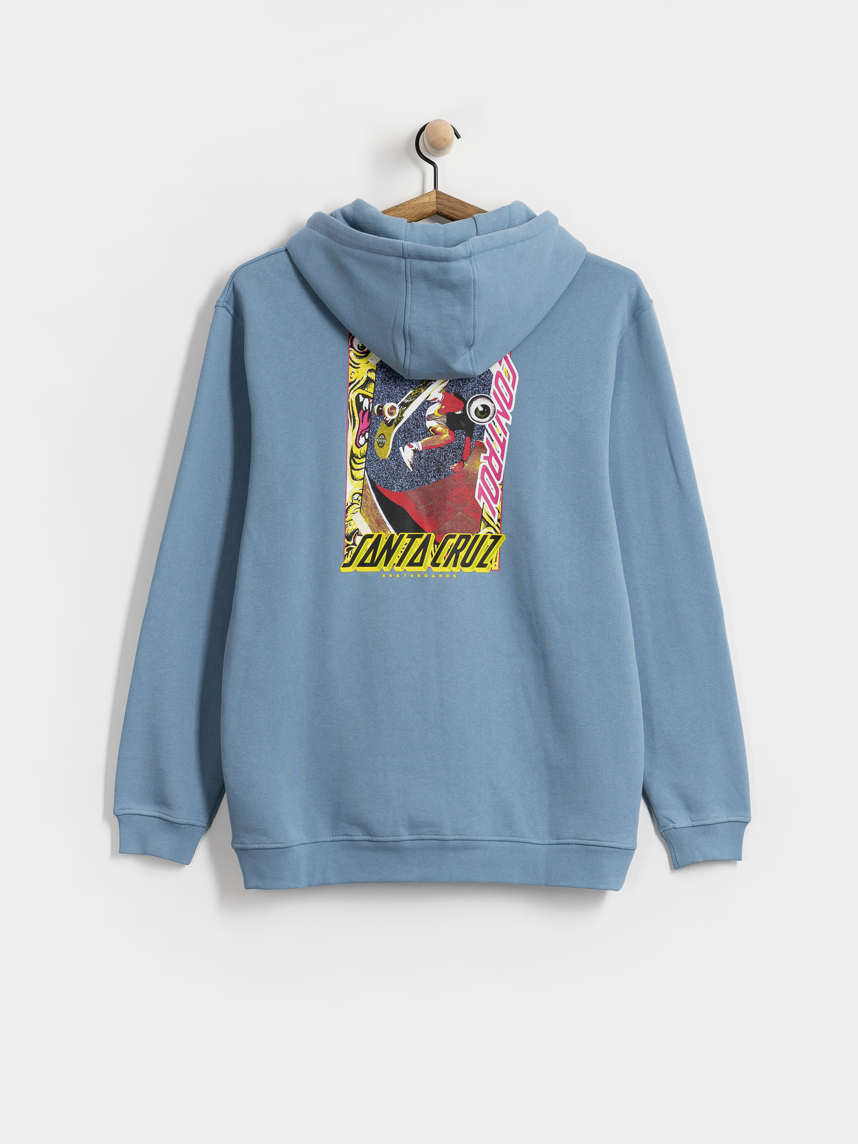 Mikina s kapucí Santa Cruz Roskopp Cruz Control HD (faded denim)