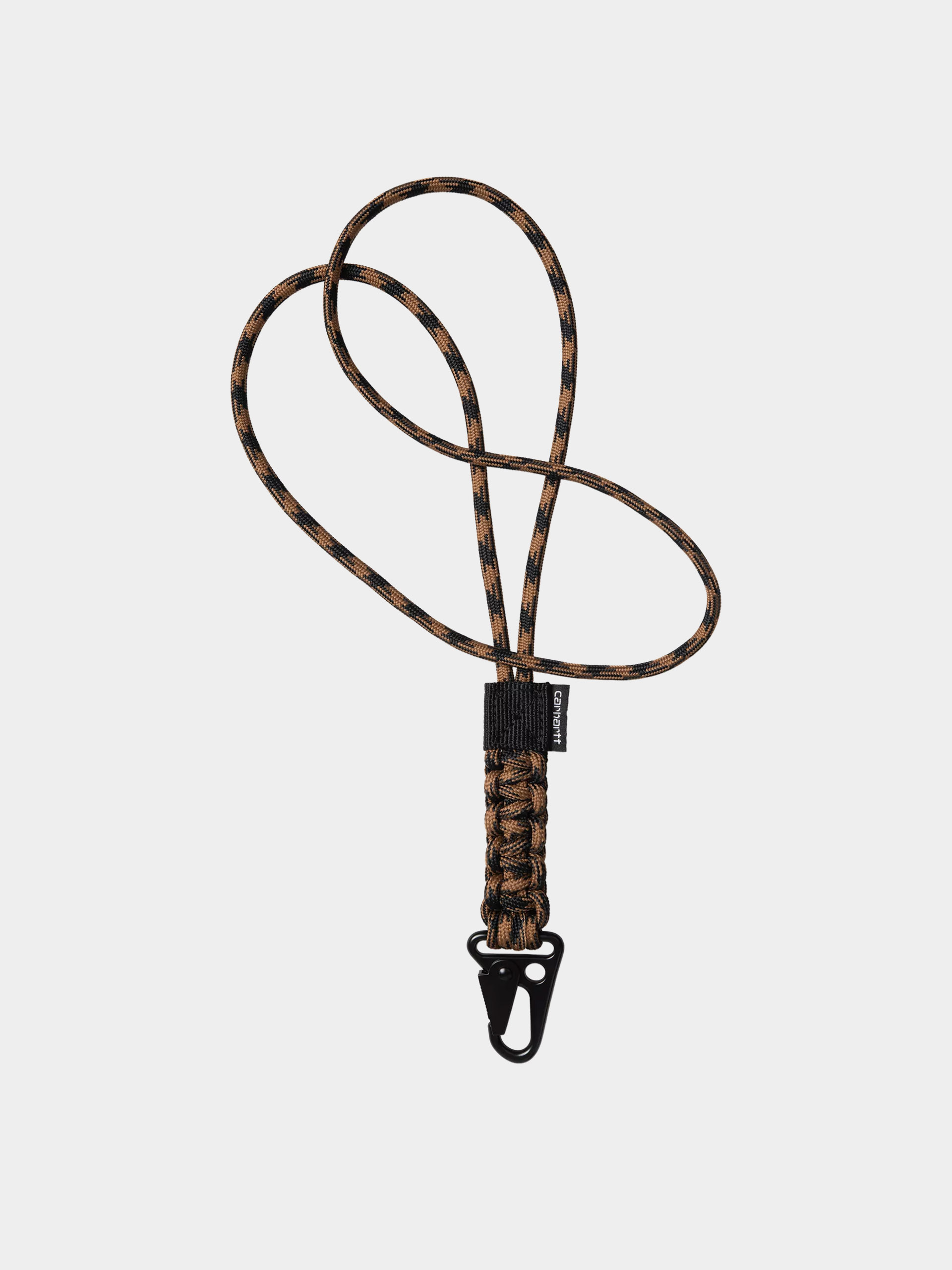 Klíčenka Carhartt WIP Rope Keychain (hamilton brown/black)