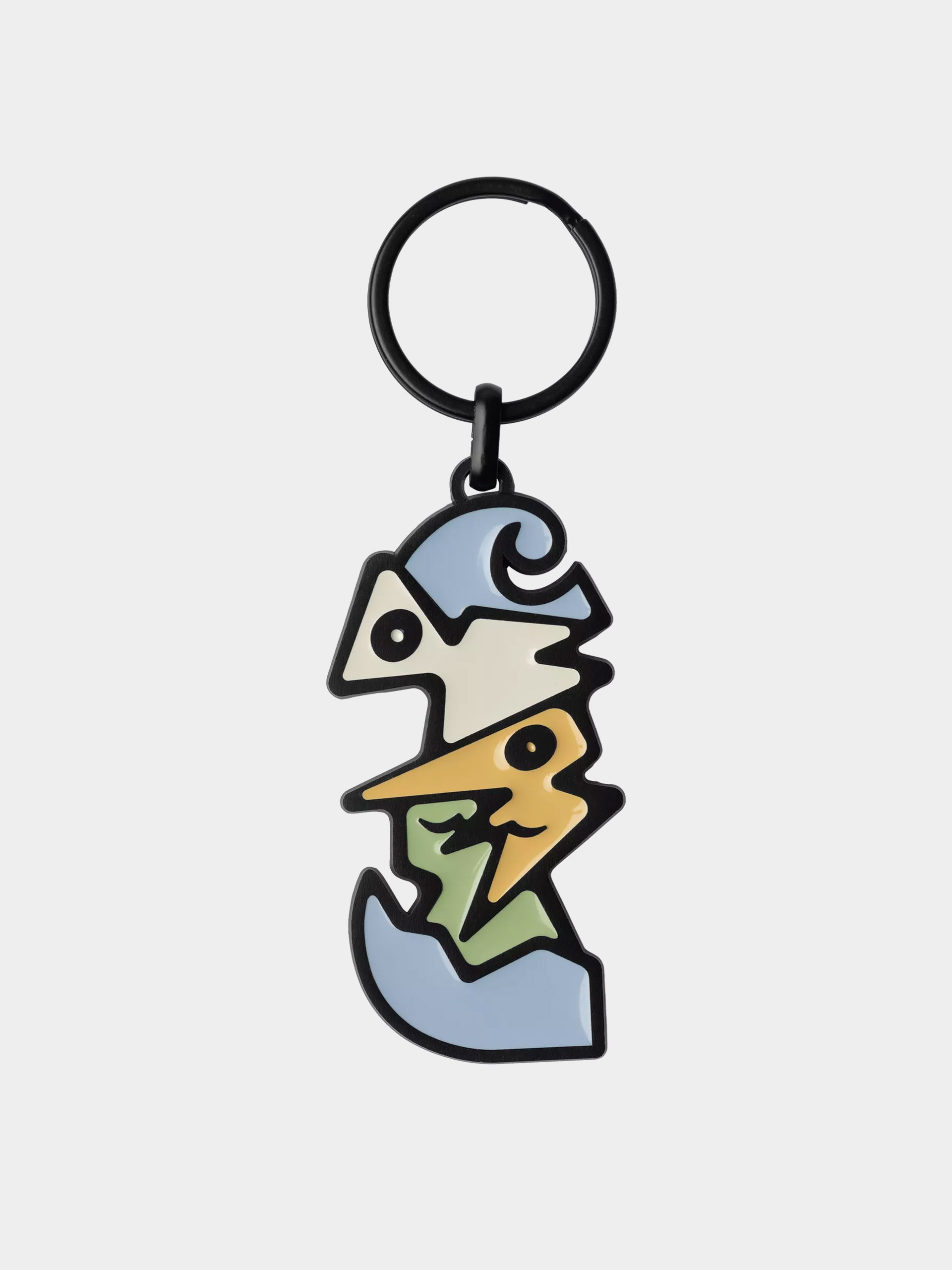 Klíčenka Carhartt WIP Cubist Keychain (multicolor)