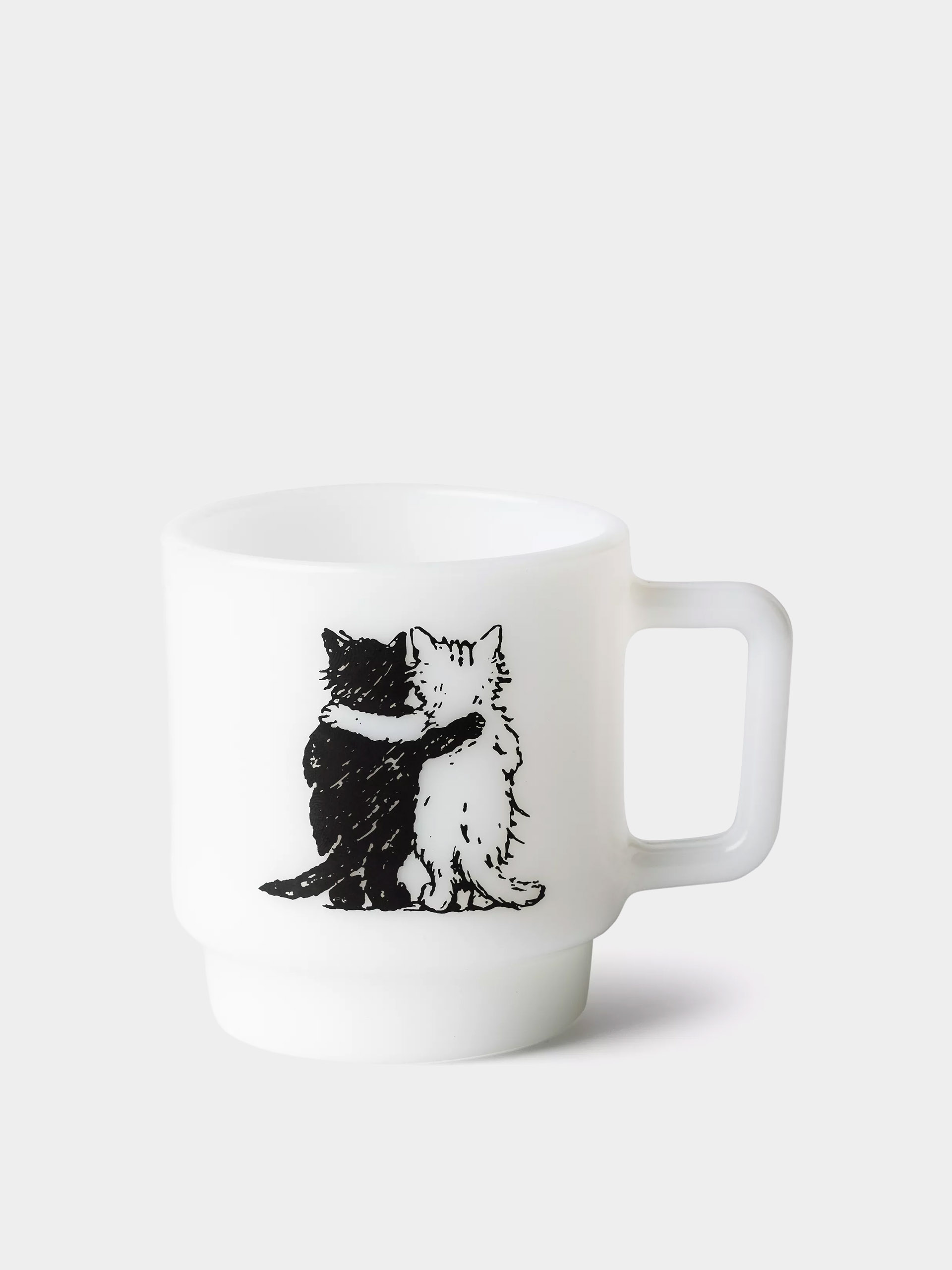 Pohár Carhartt WIP Hugging Cats (white)