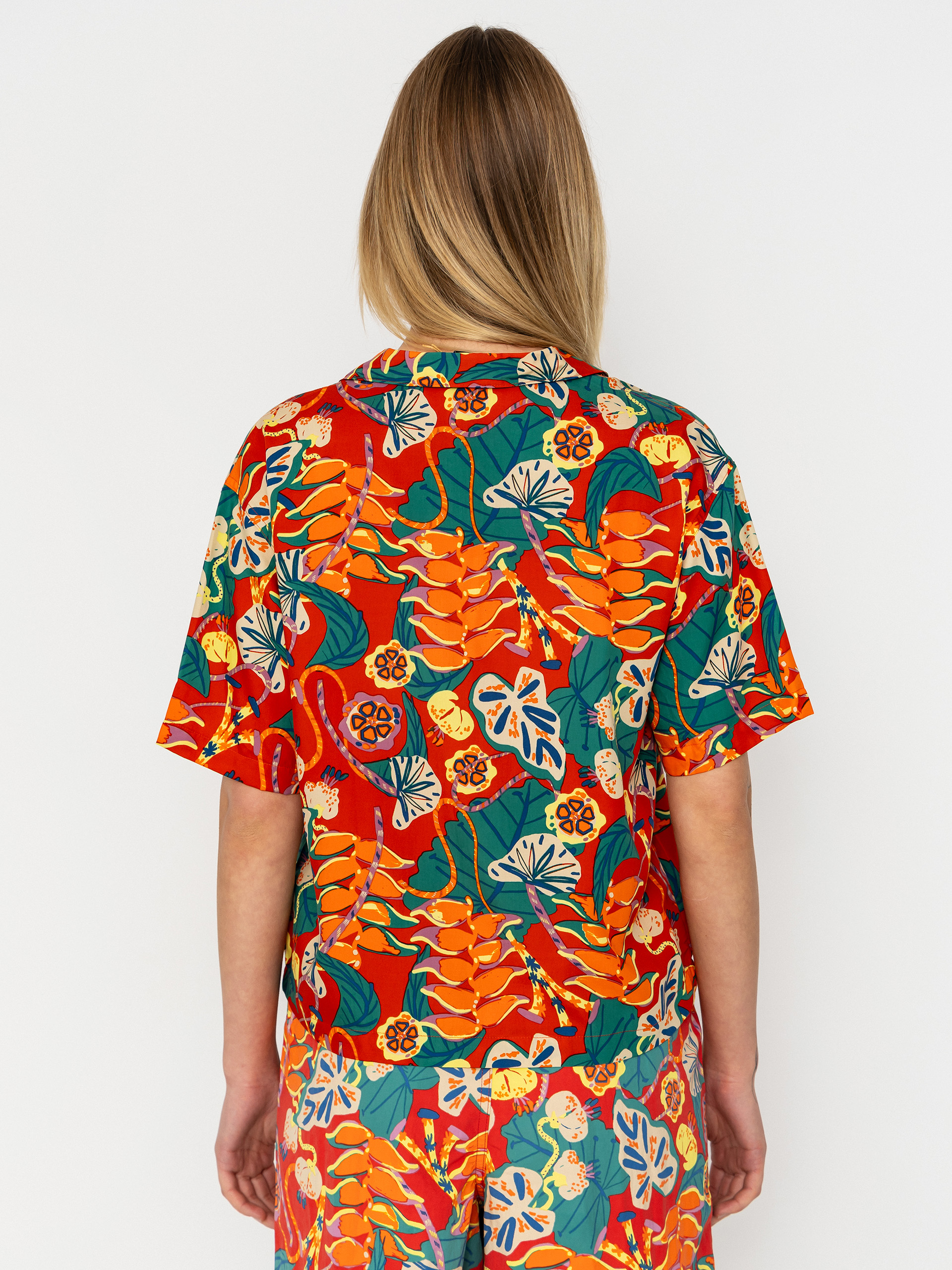 Košile Patagonia Tidal Threads Wmn (tropiclimb/hot ember)