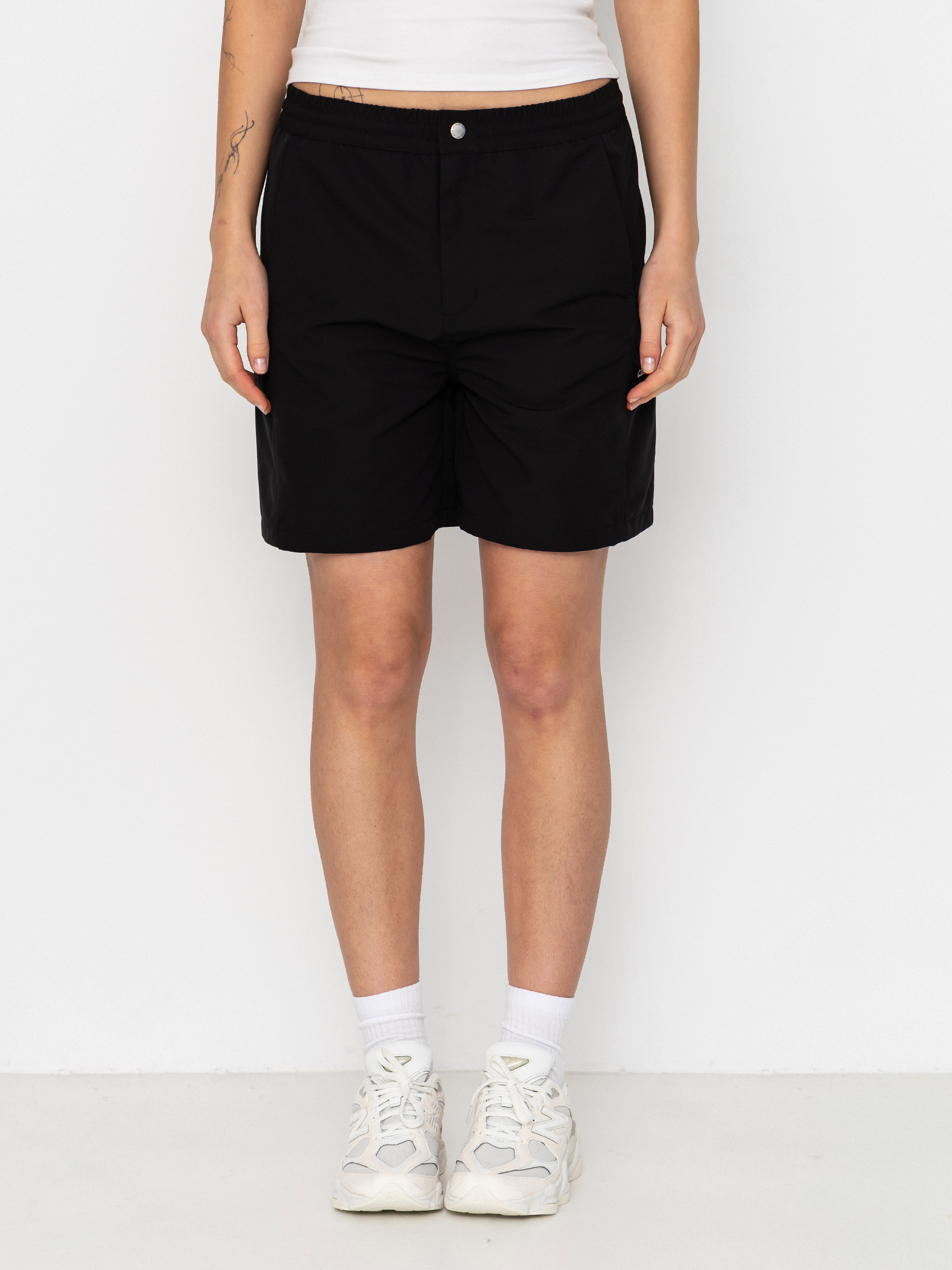 Kraťasy Carhartt WIP Iwan Wmn (black/white)