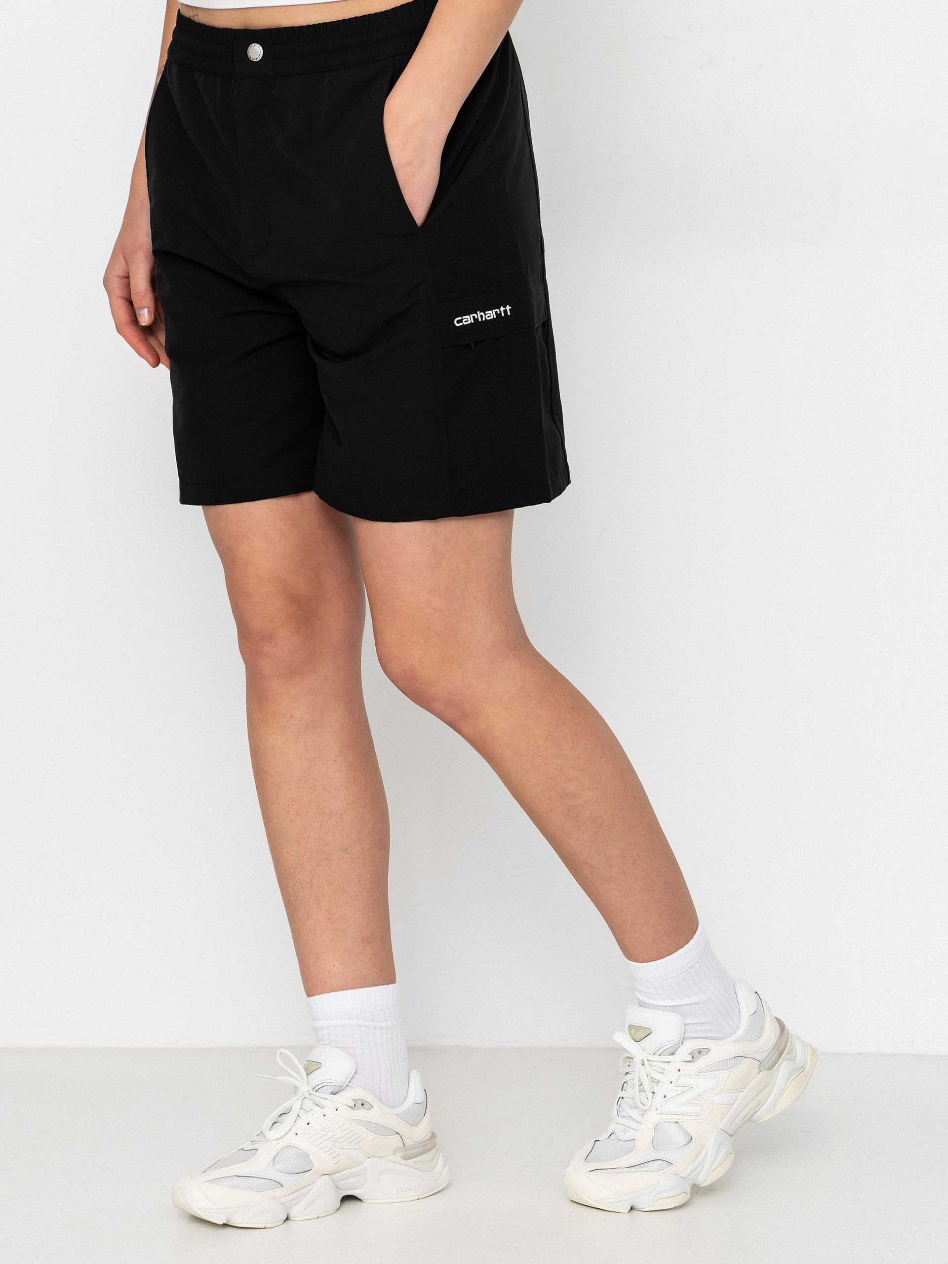 Kraťasy Carhartt WIP Iwan Wmn (black/white)