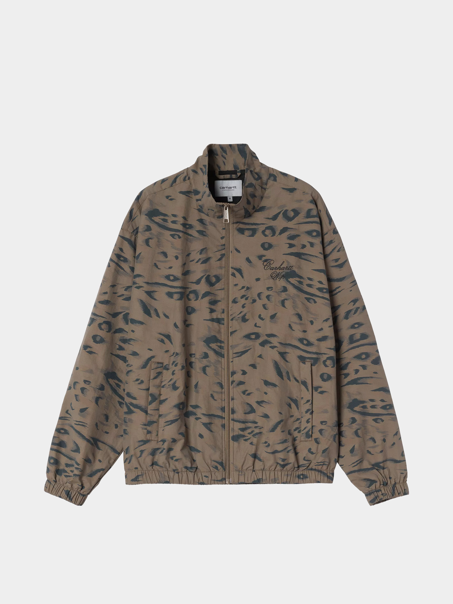 Bunda Carhartt WIP Travon (duck feather print cypress/black)