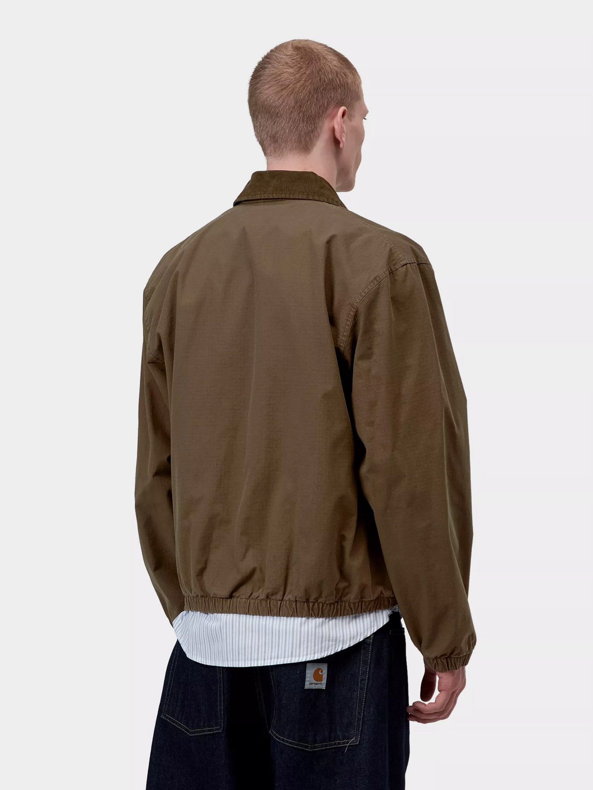 Bunda Carhartt WIP Madison Ripstop (dark beech/black)