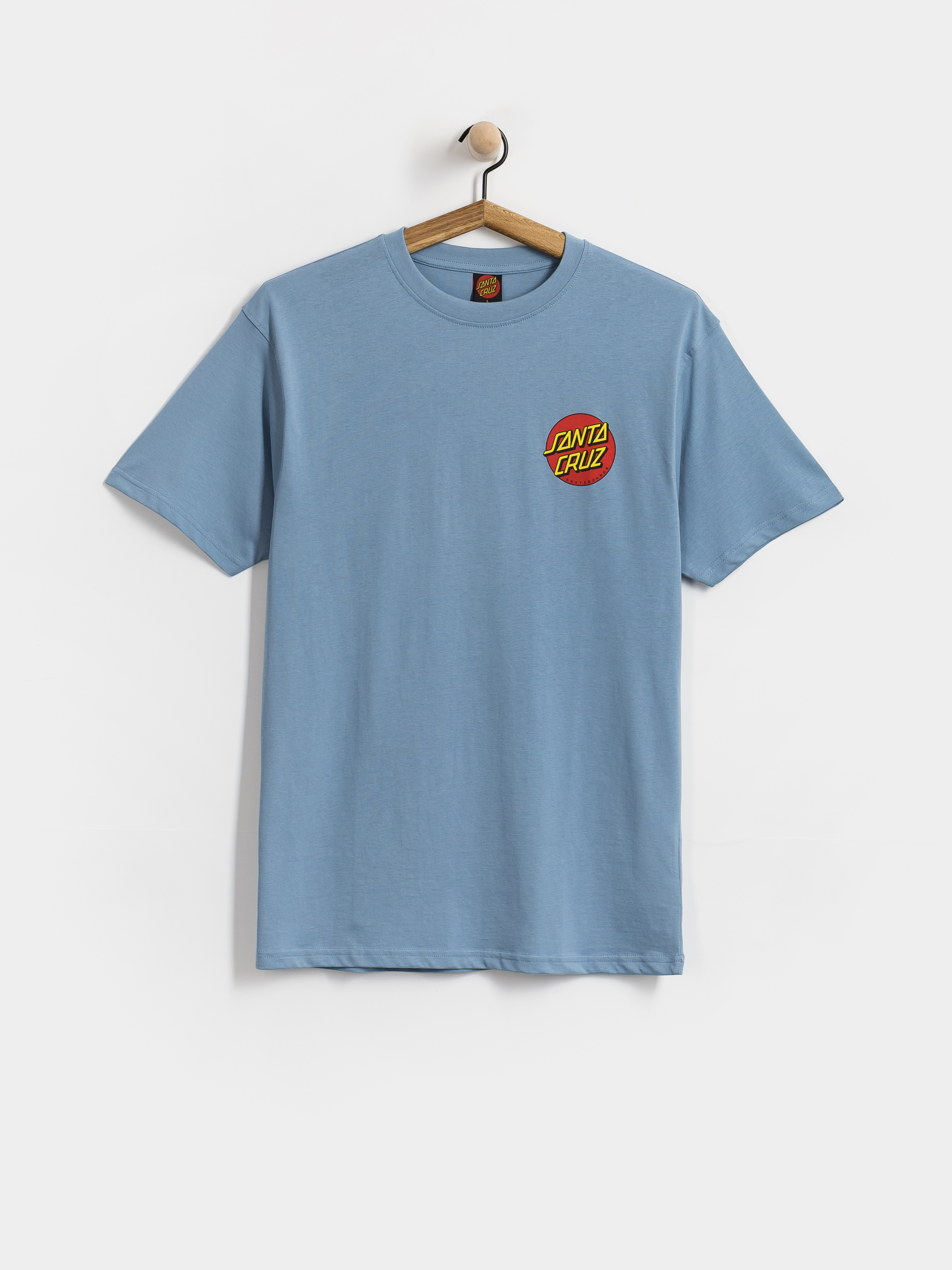 Tričko Santa Cruz Classic Dot Chest (faded denim)