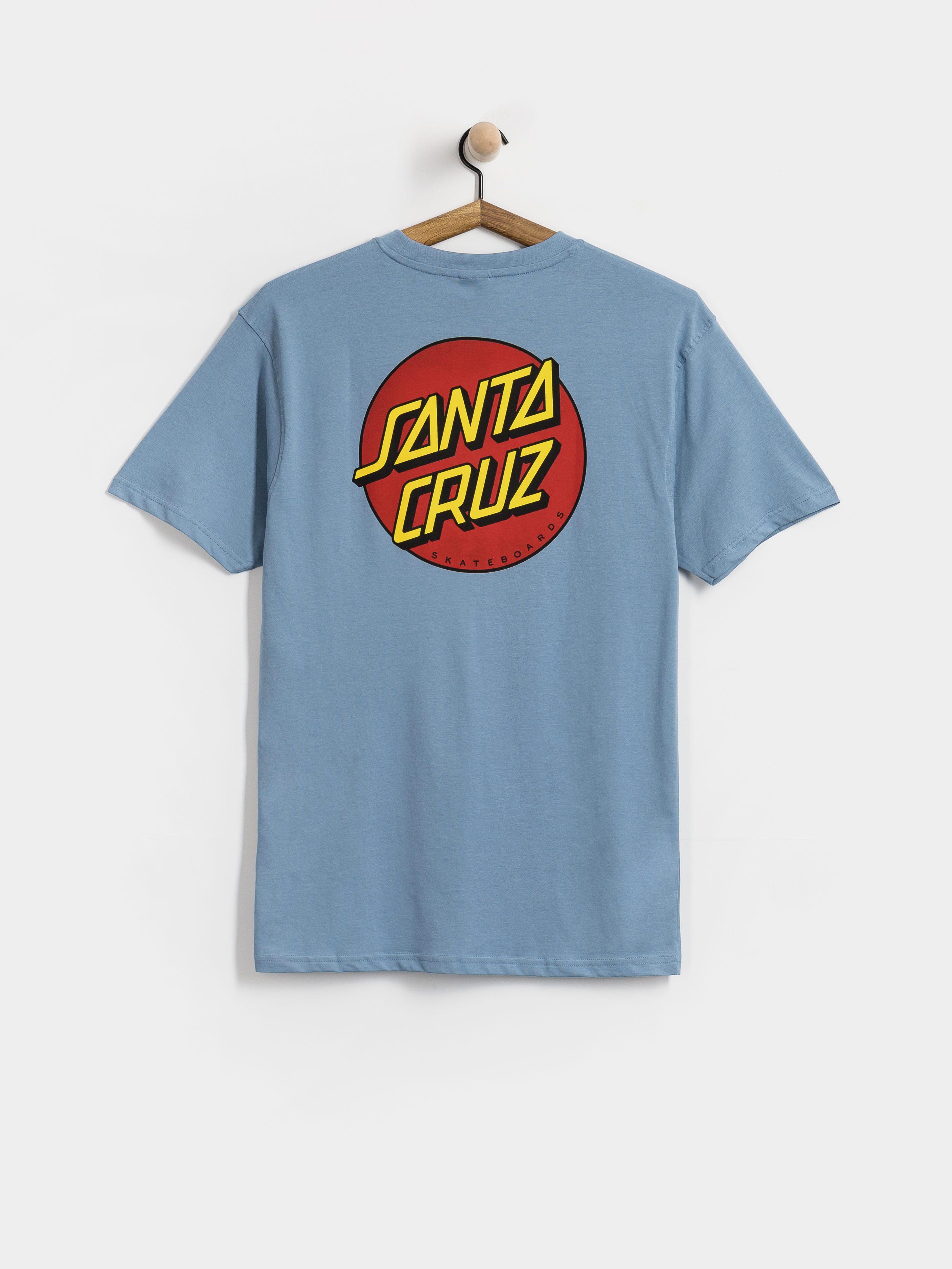 Triu010dko Santa Cruz Classic Dot Chest (faded denim)