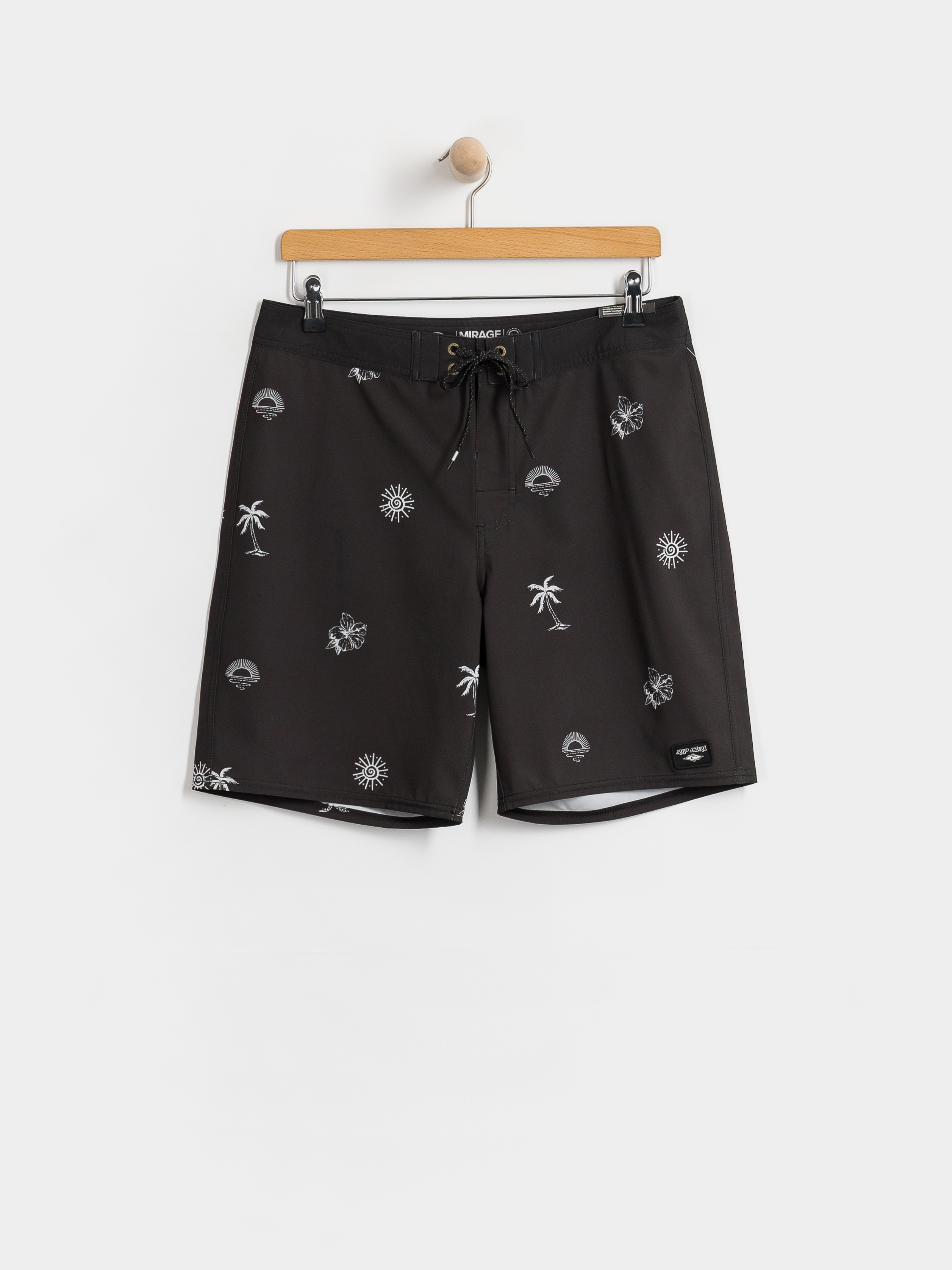 Plážové kraťasy Rip Curl Mirage Sessions (washed black)