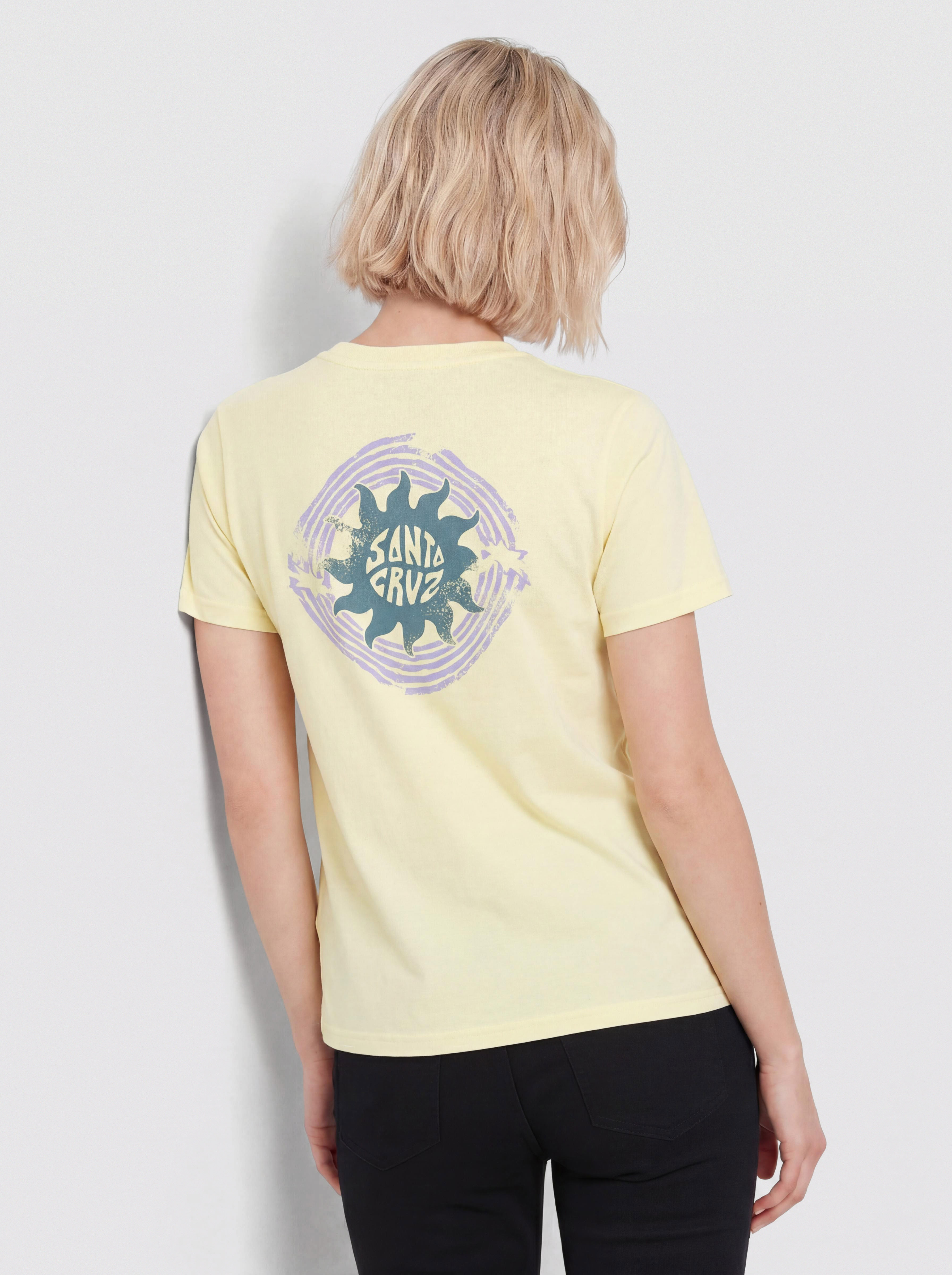 Tričko Santa Cruz Sun Daze Wmn (celestial yellow)